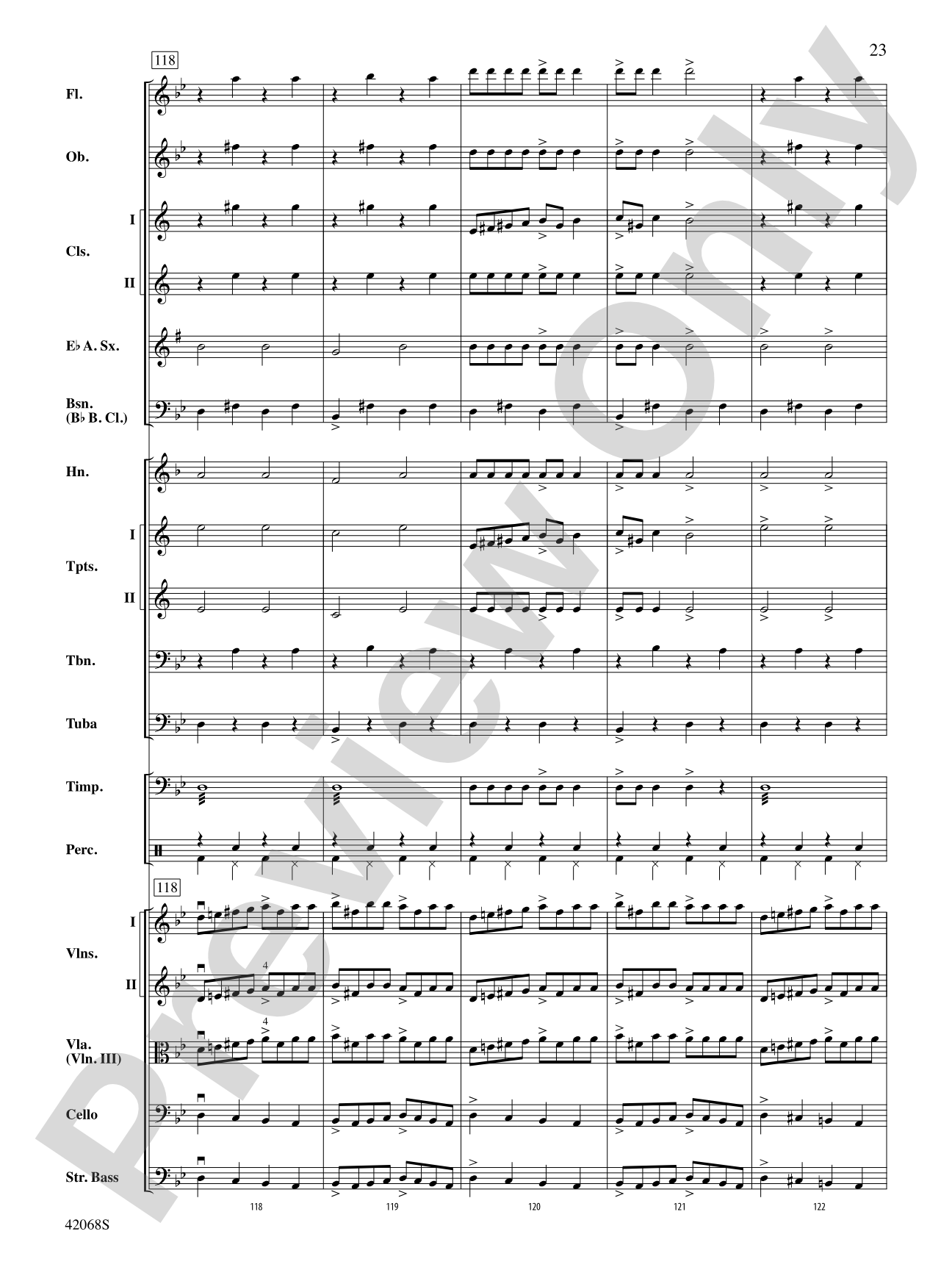 Peer Gynt Suite Selections: Full Orchestra Conductor Score & Parts