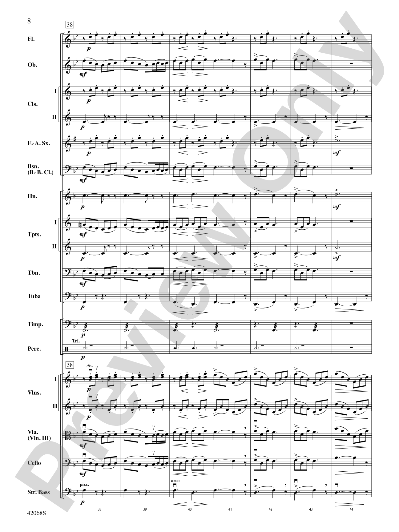 Peer Gynt Suite Selections: Full Orchestra Conductor Score & Parts
