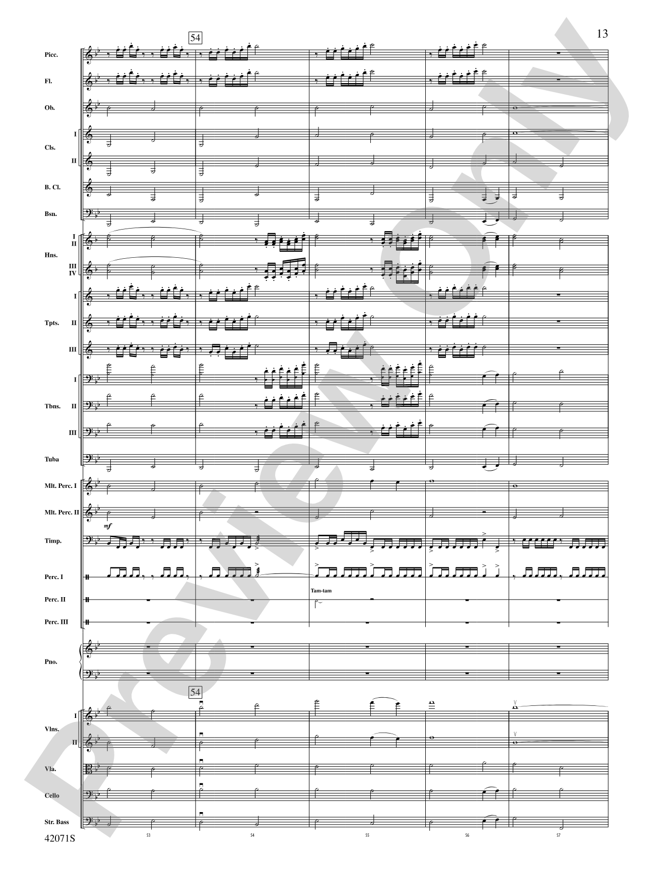 Aethelinda: Full Orchestra Conductor Score & Parts