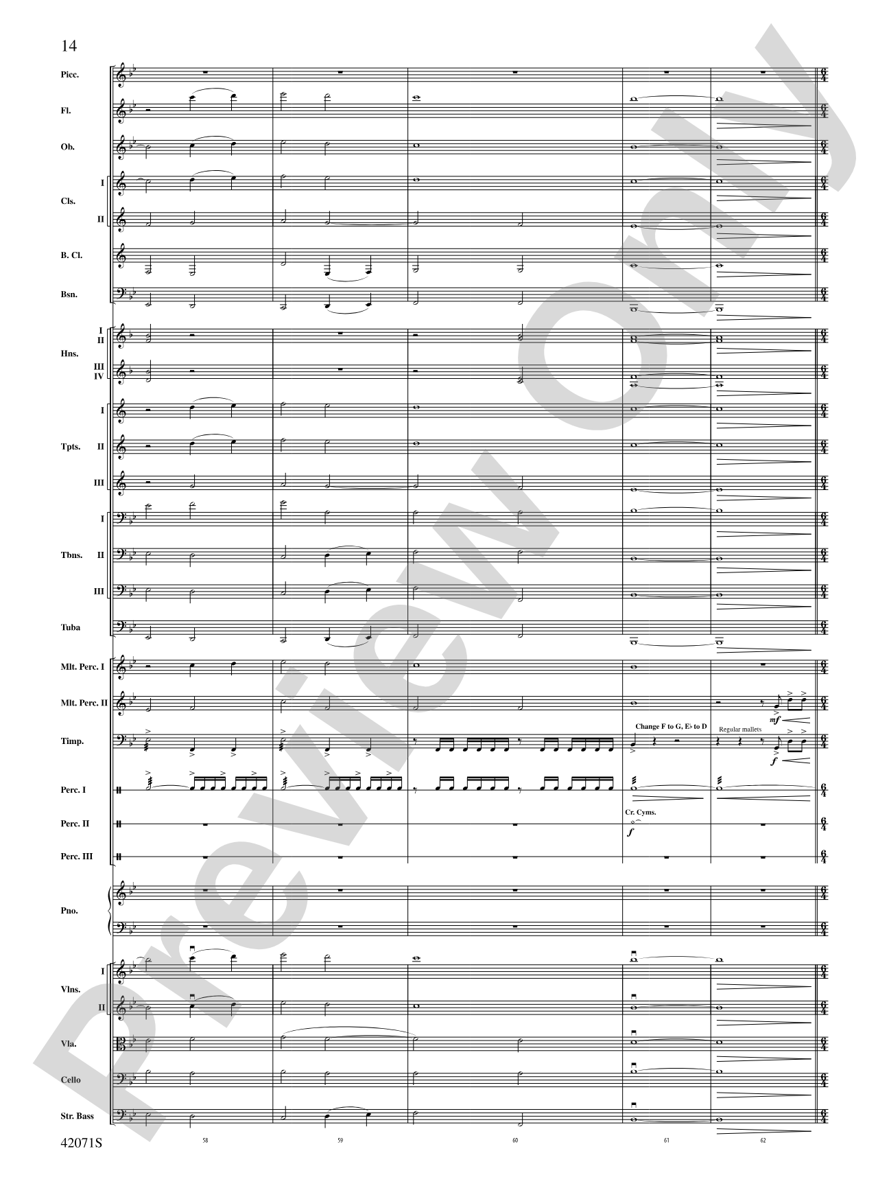 Aethelinda: Full Orchestra Conductor Score & Parts