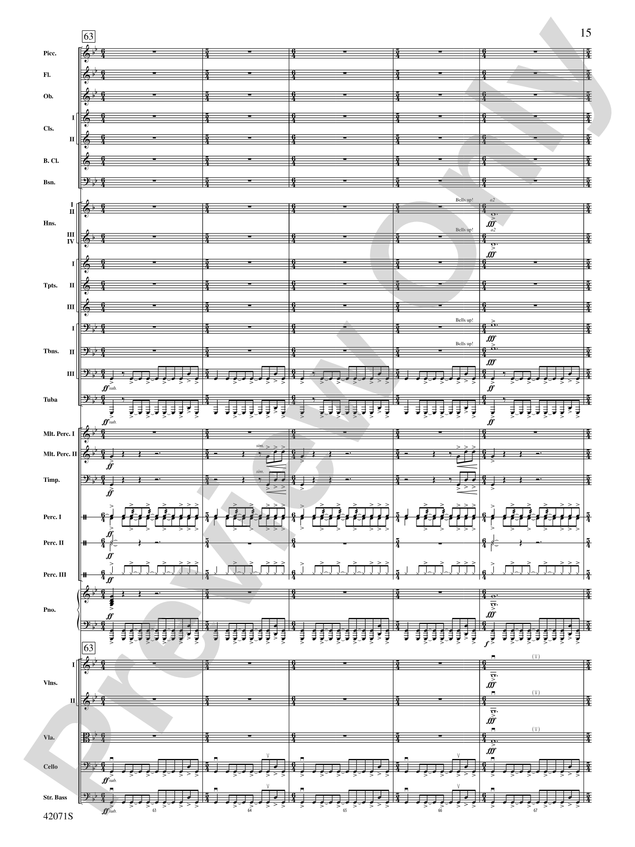Aethelinda: Full Orchestra Conductor Score & Parts