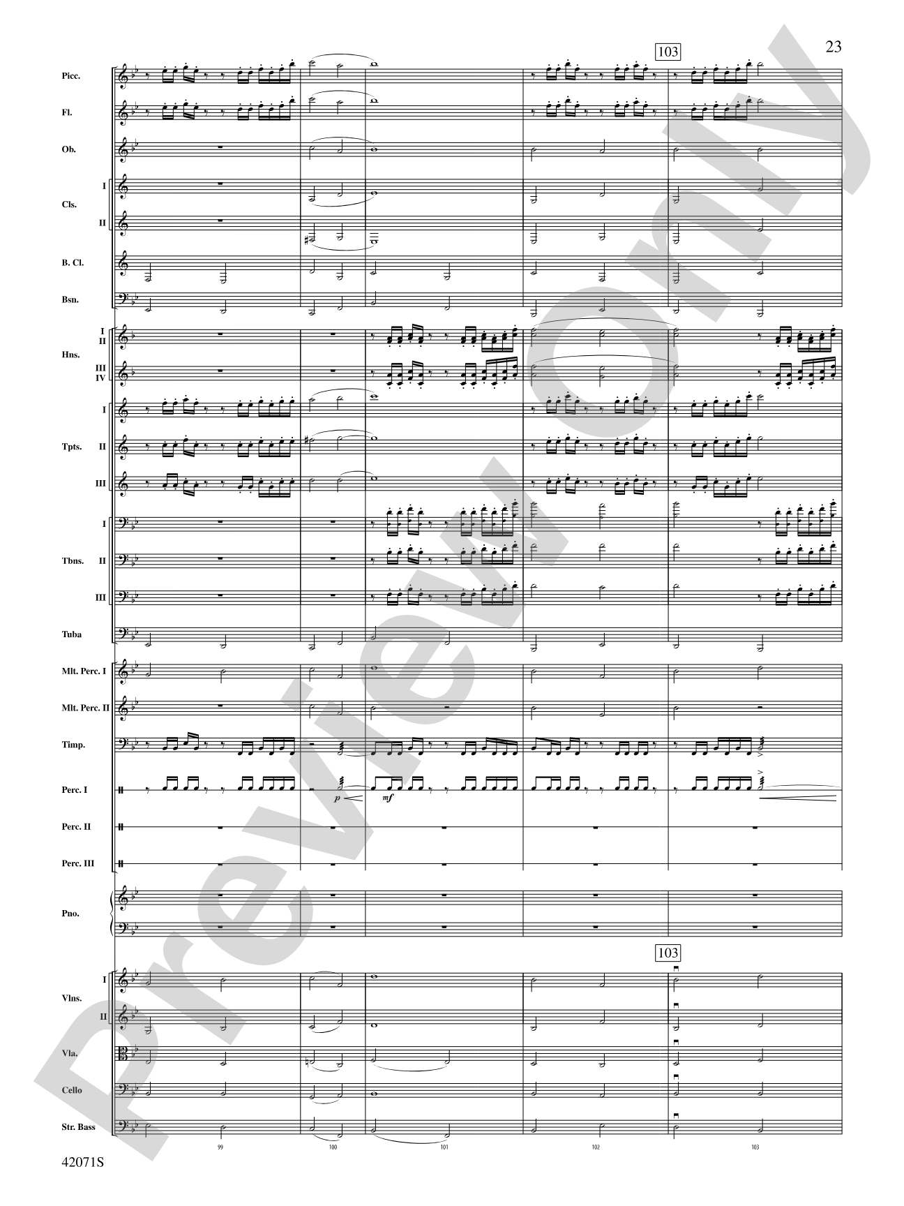 Aethelinda: Full Orchestra Conductor Score & Parts