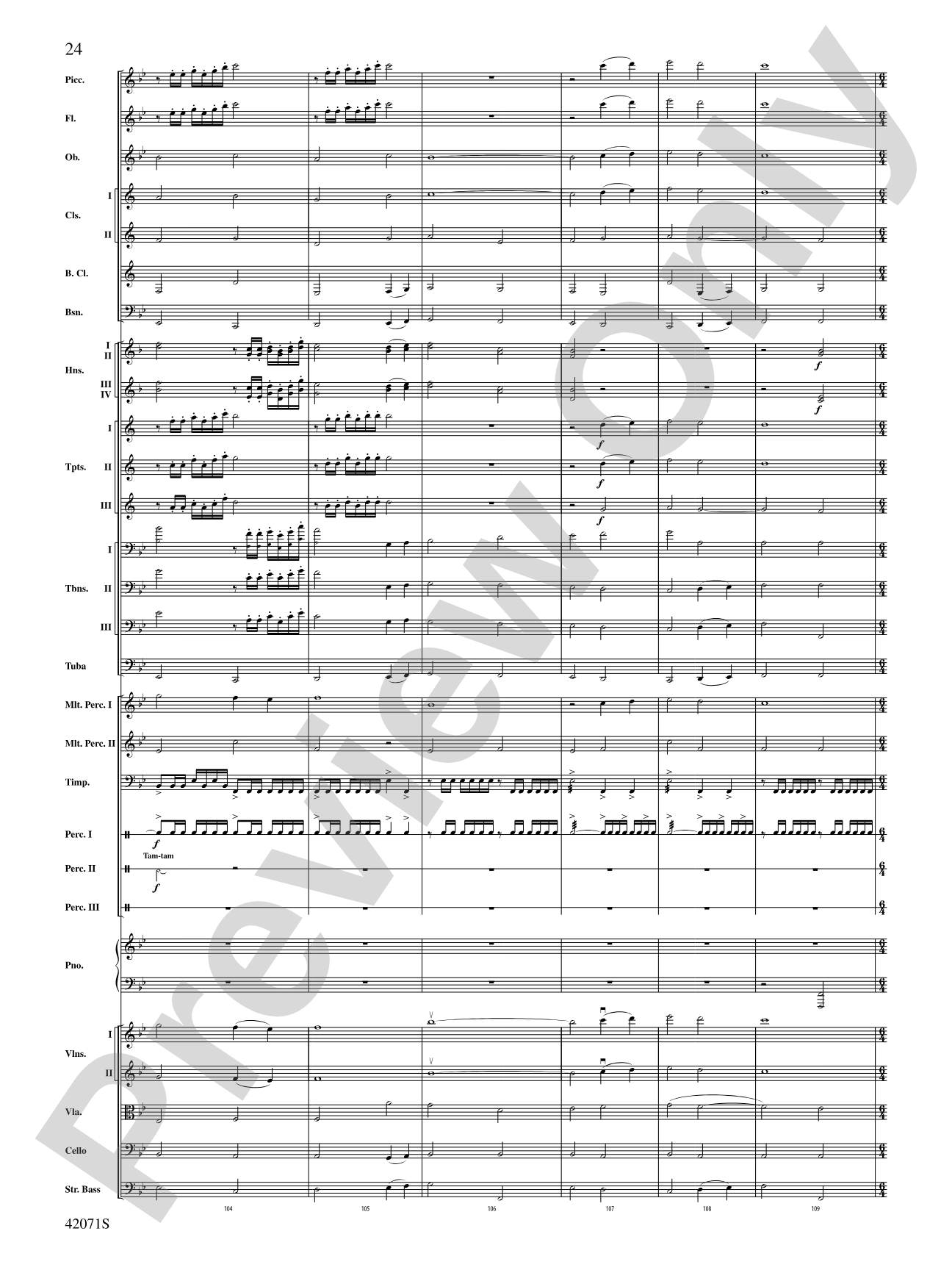 Aethelinda: Full Orchestra Conductor Score & Parts