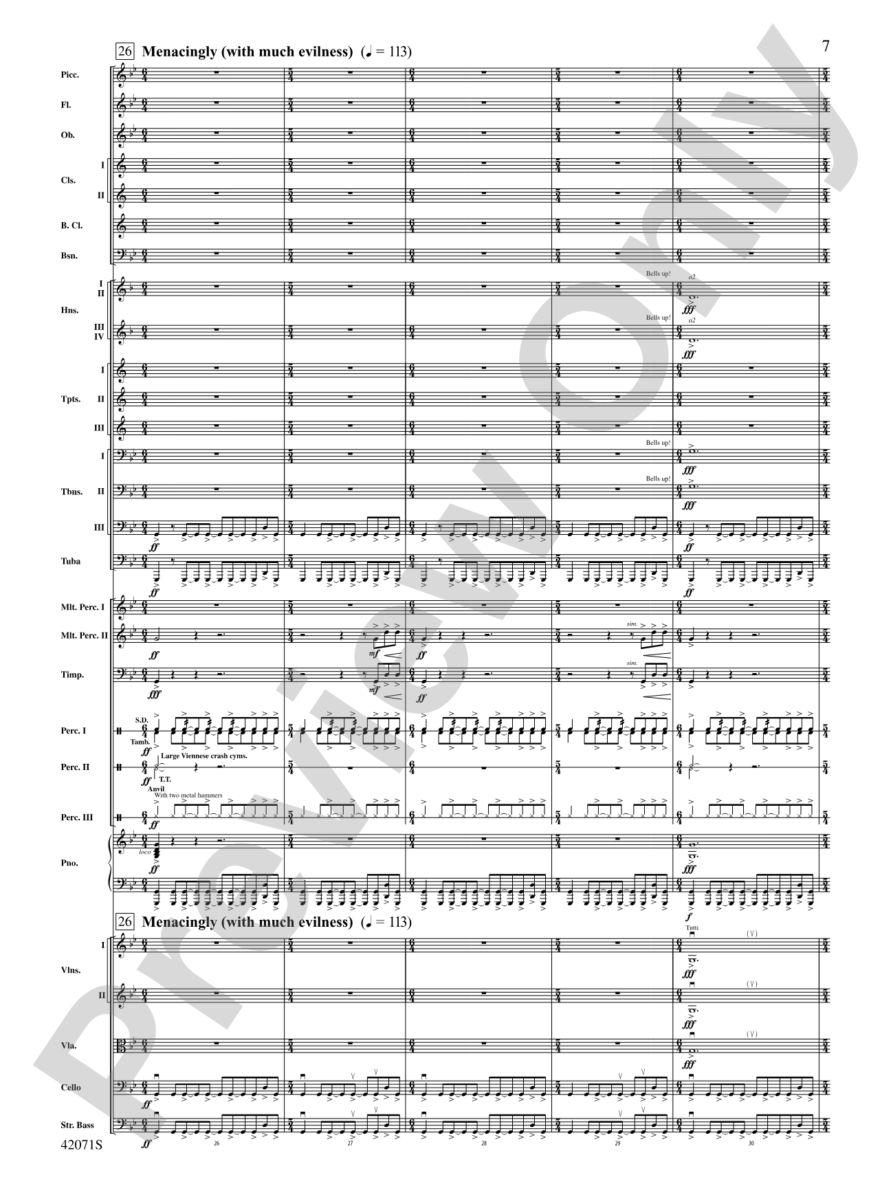 Aethelinda: Full Orchestra Conductor Score & Parts