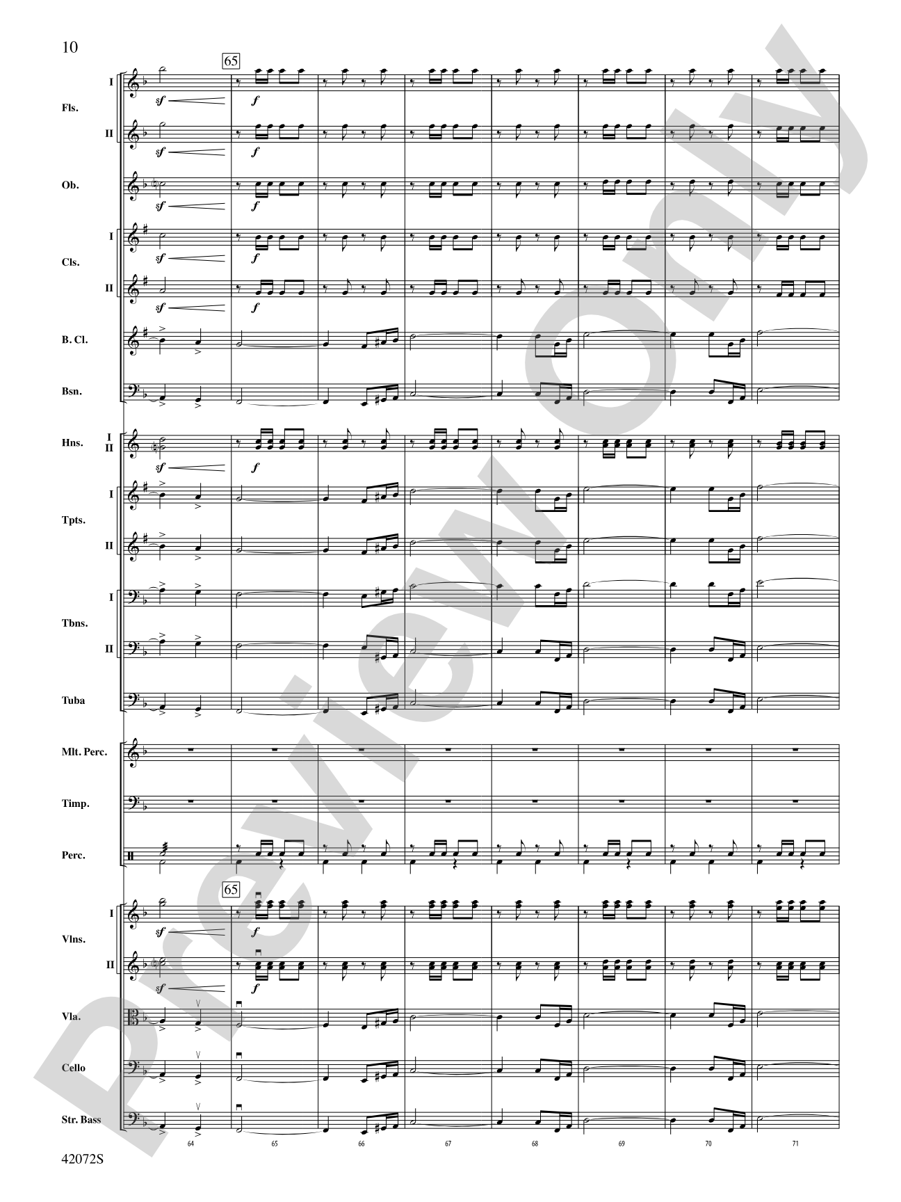 The Florentiner March: Full Orchestra Conductor Score & Parts