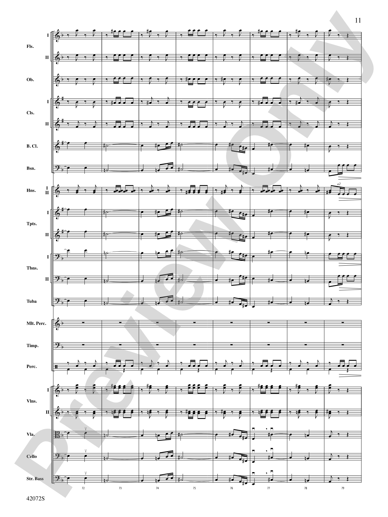 The Florentiner March: Full Orchestra Conductor Score & Parts