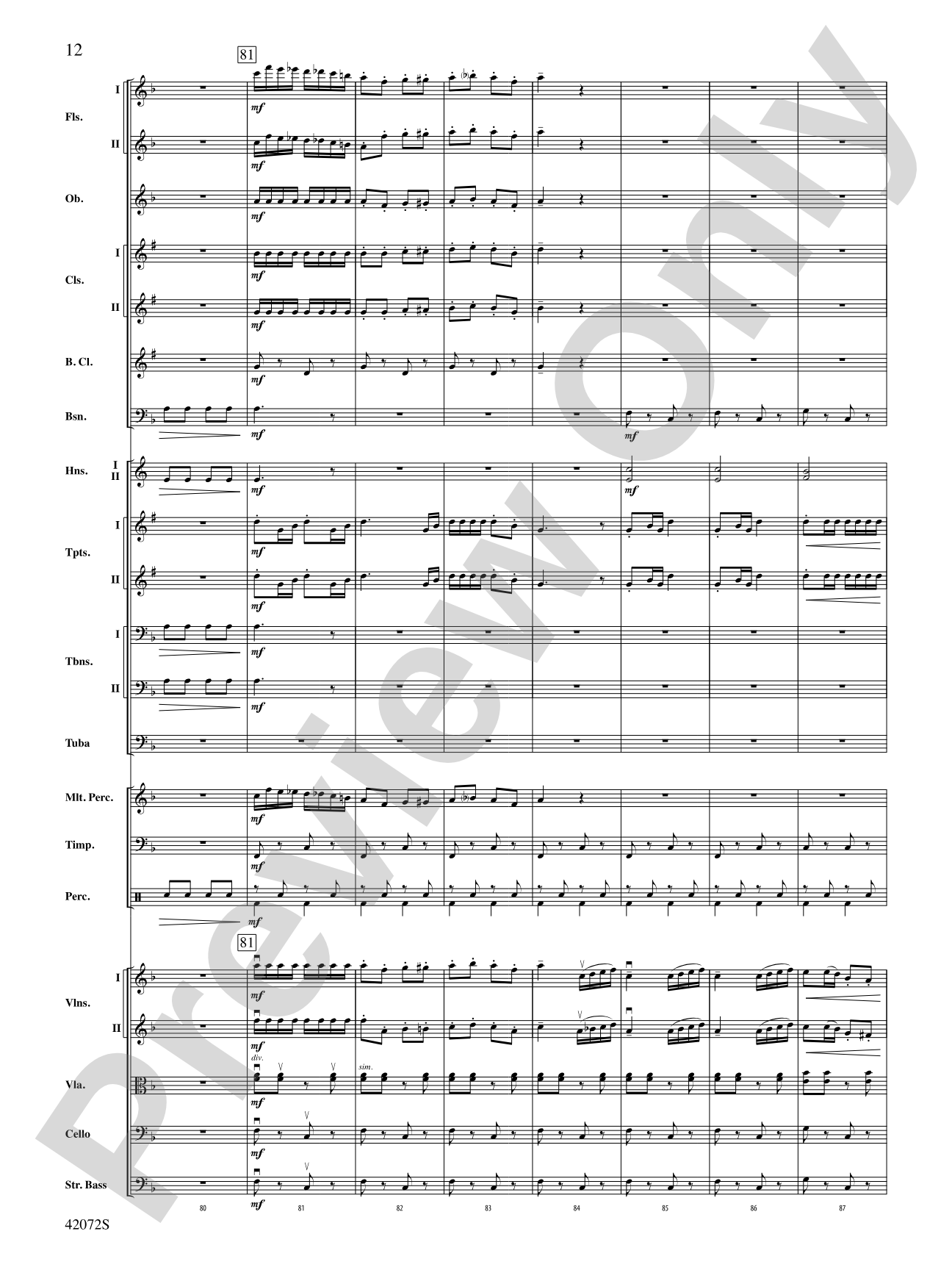 The Florentiner March: Full Orchestra Conductor Score & Parts