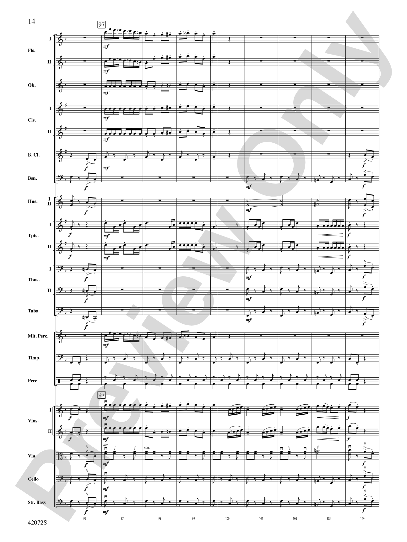 The Florentiner March: Full Orchestra Conductor Score & Parts