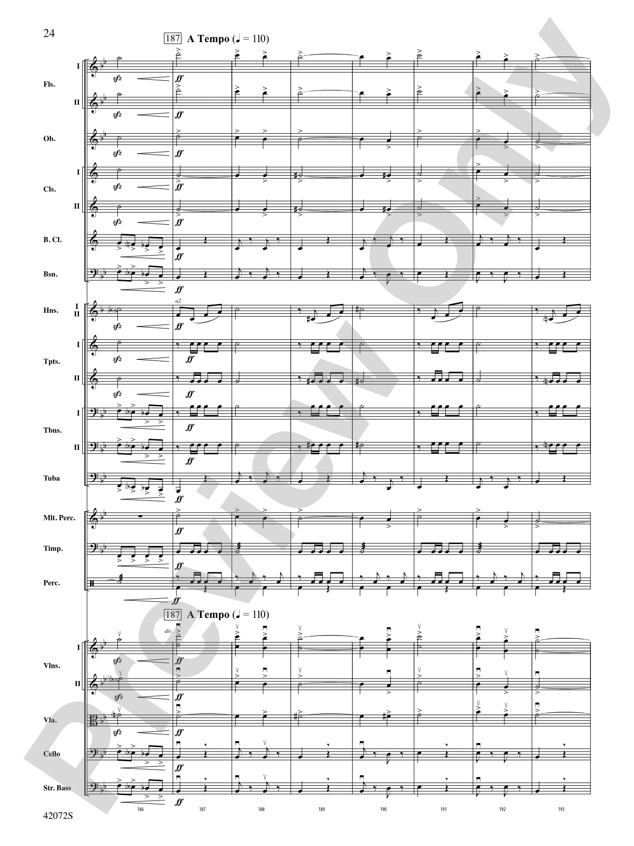 The Florentiner March: Full Orchestra Conductor Score & Parts