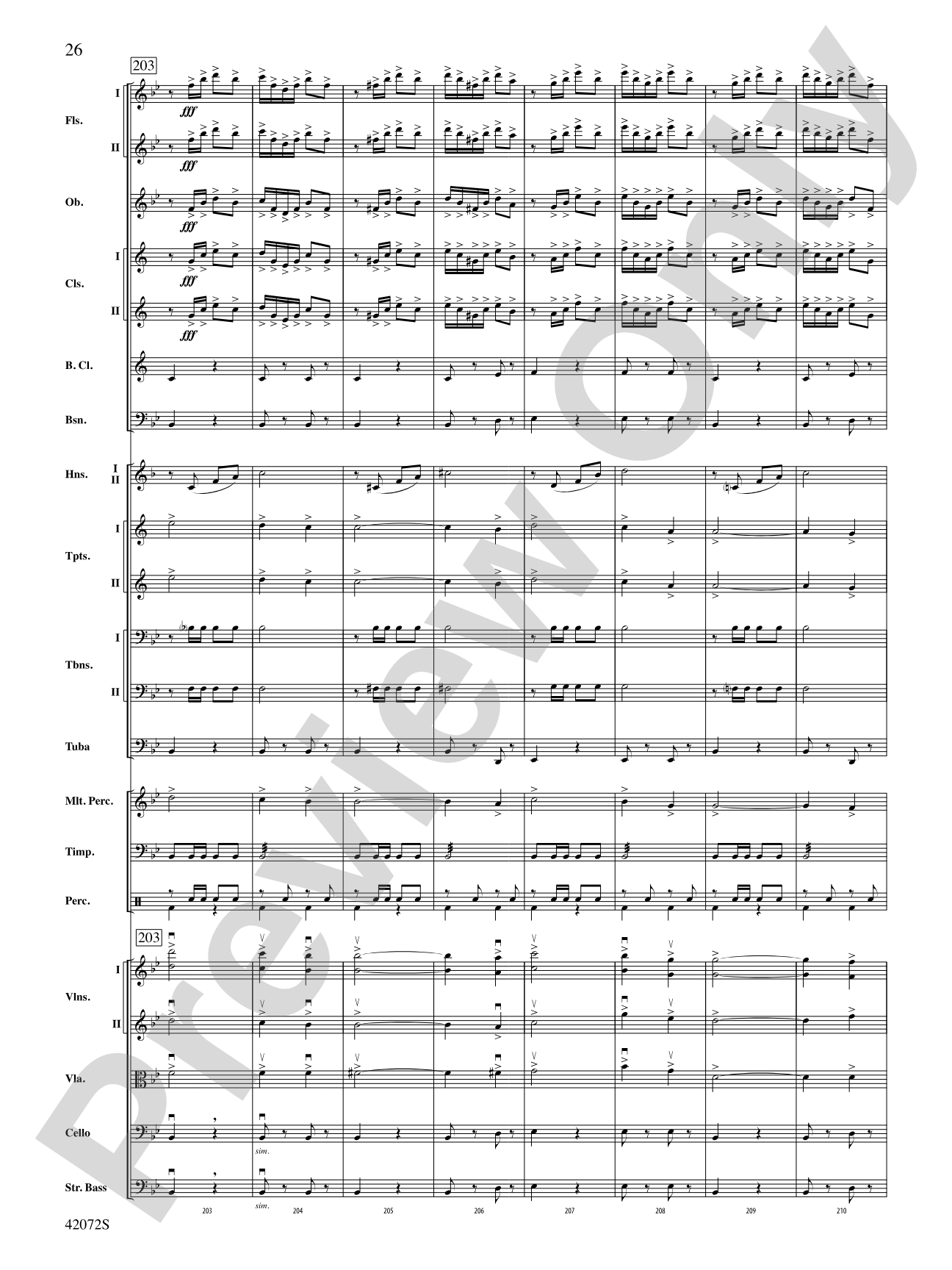 The Florentiner March: Full Orchestra Conductor Score & Parts