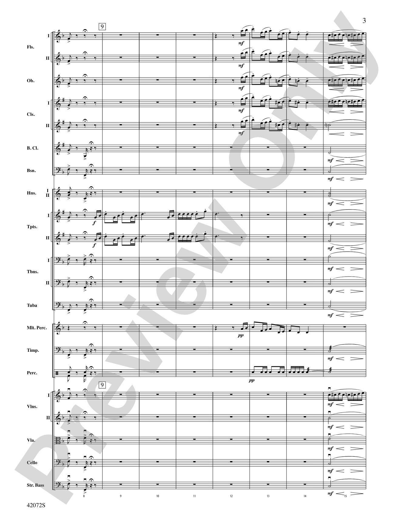 The Florentiner March: Full Orchestra Conductor Score & Parts