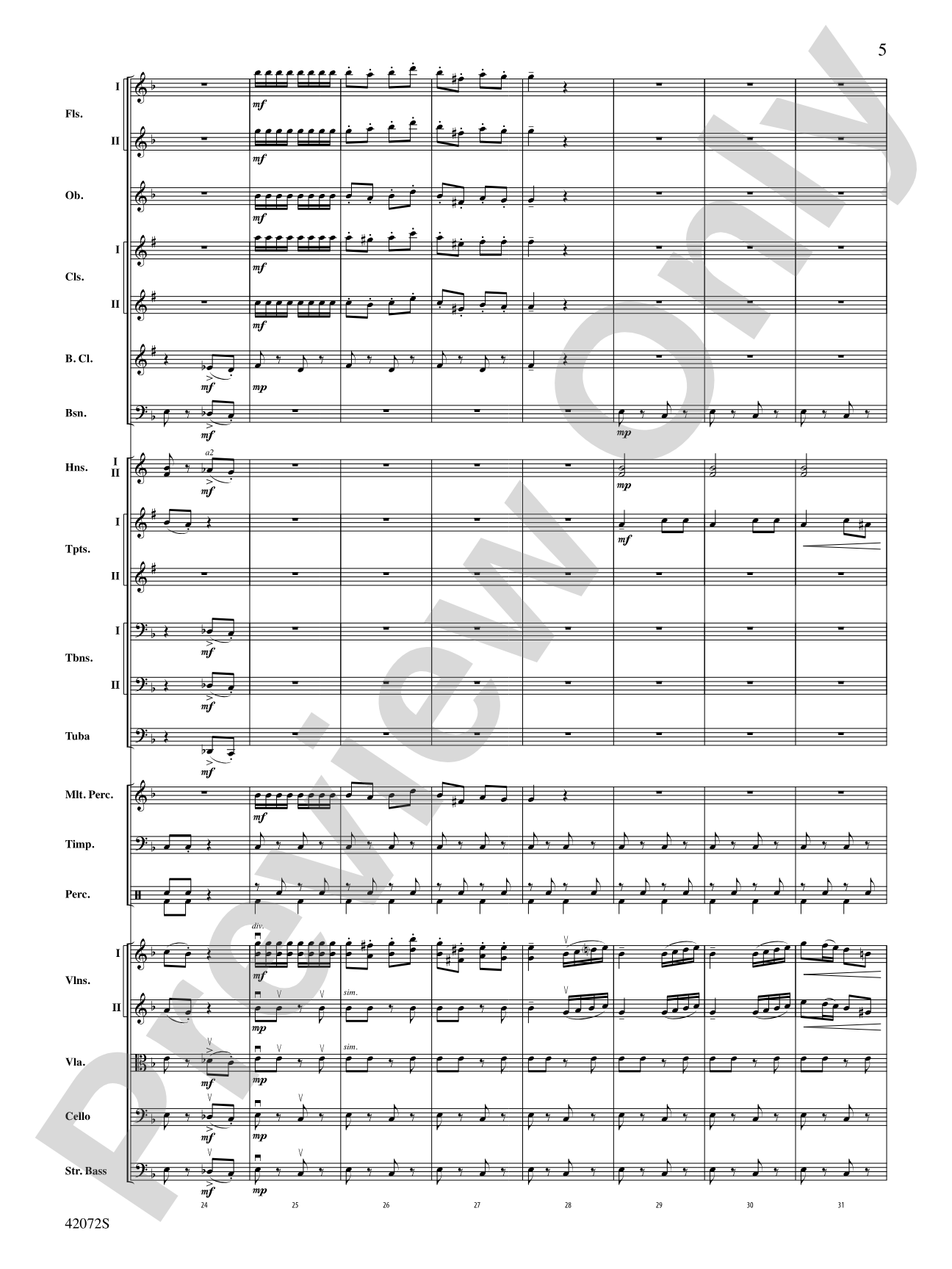 The Florentiner March: Full Orchestra Conductor Score & Parts