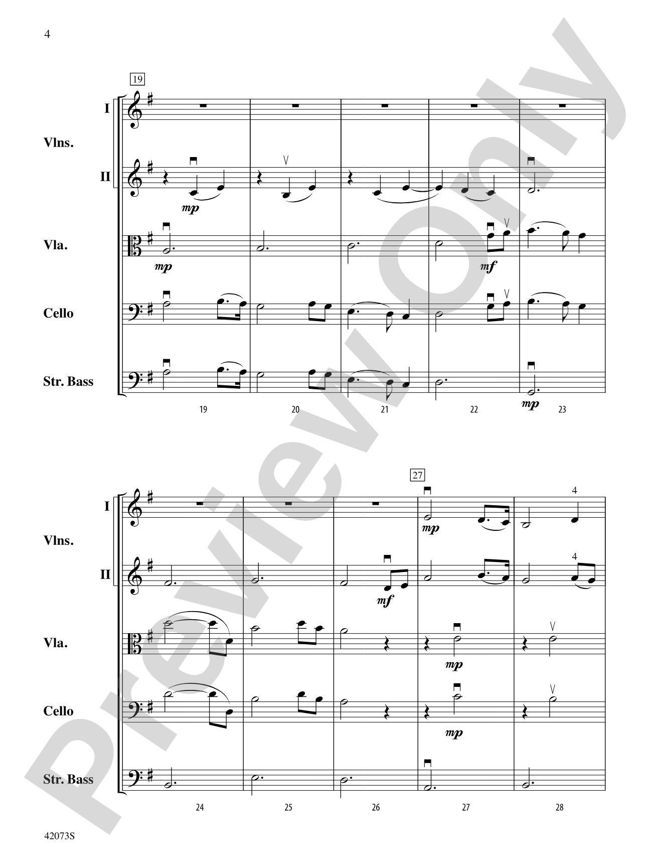Dark Island: String Orchestra Conductor Score & Parts