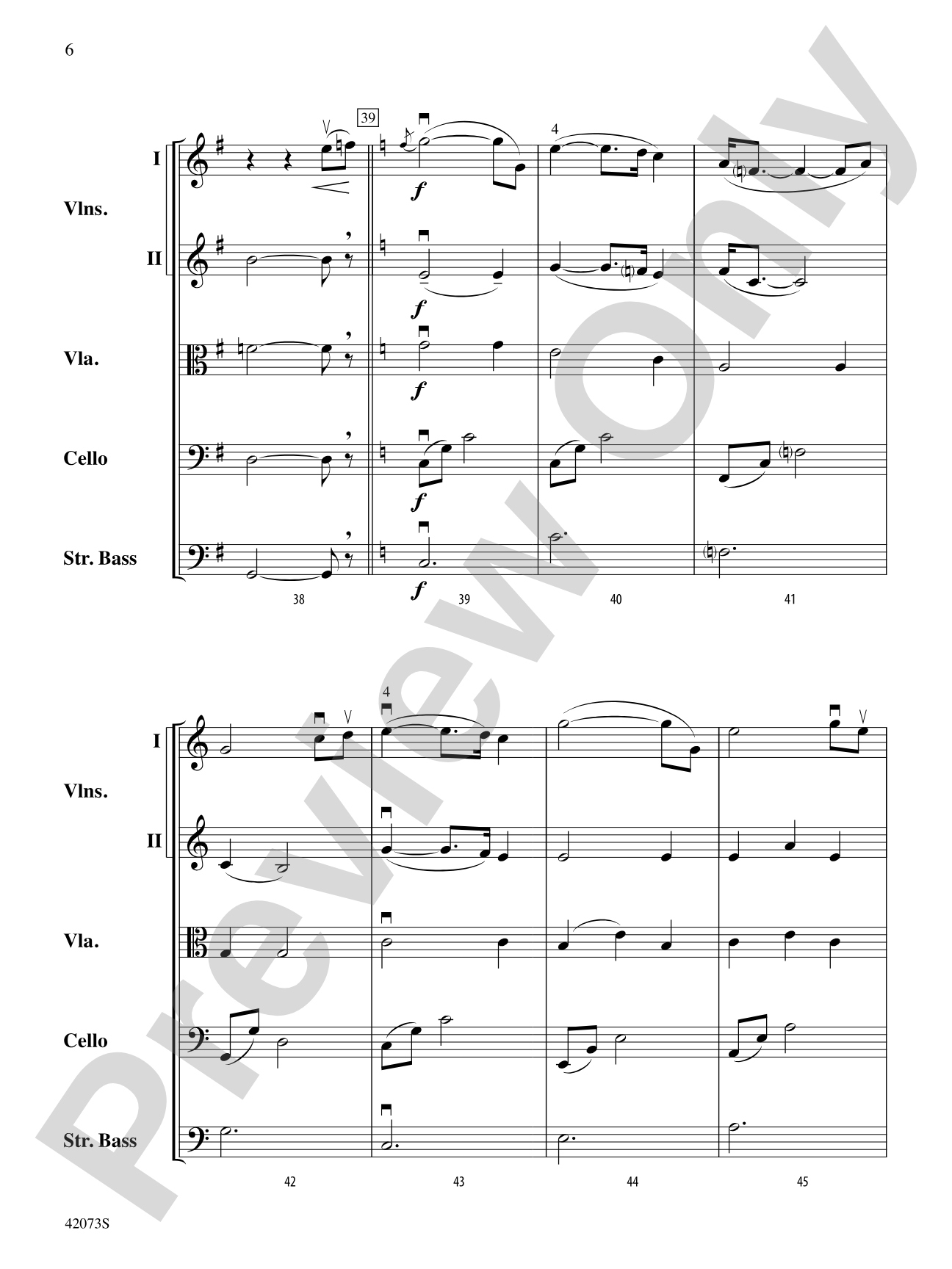 Dark Island: String Orchestra Conductor Score & Parts