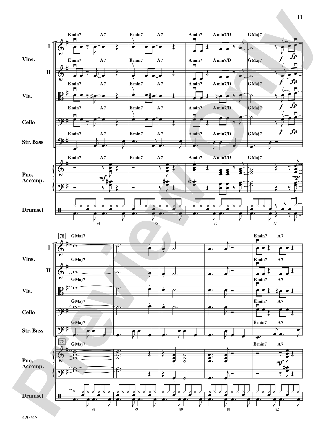 Road Trip to Rio: String Orchestra Conductor Score & Parts