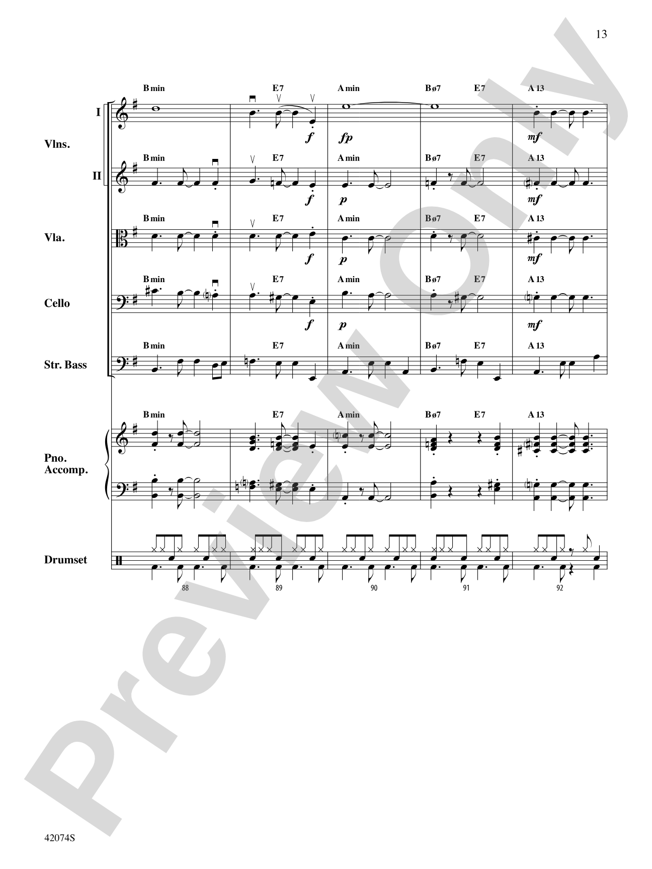 Road Trip to Rio: String Orchestra Conductor Score & Parts