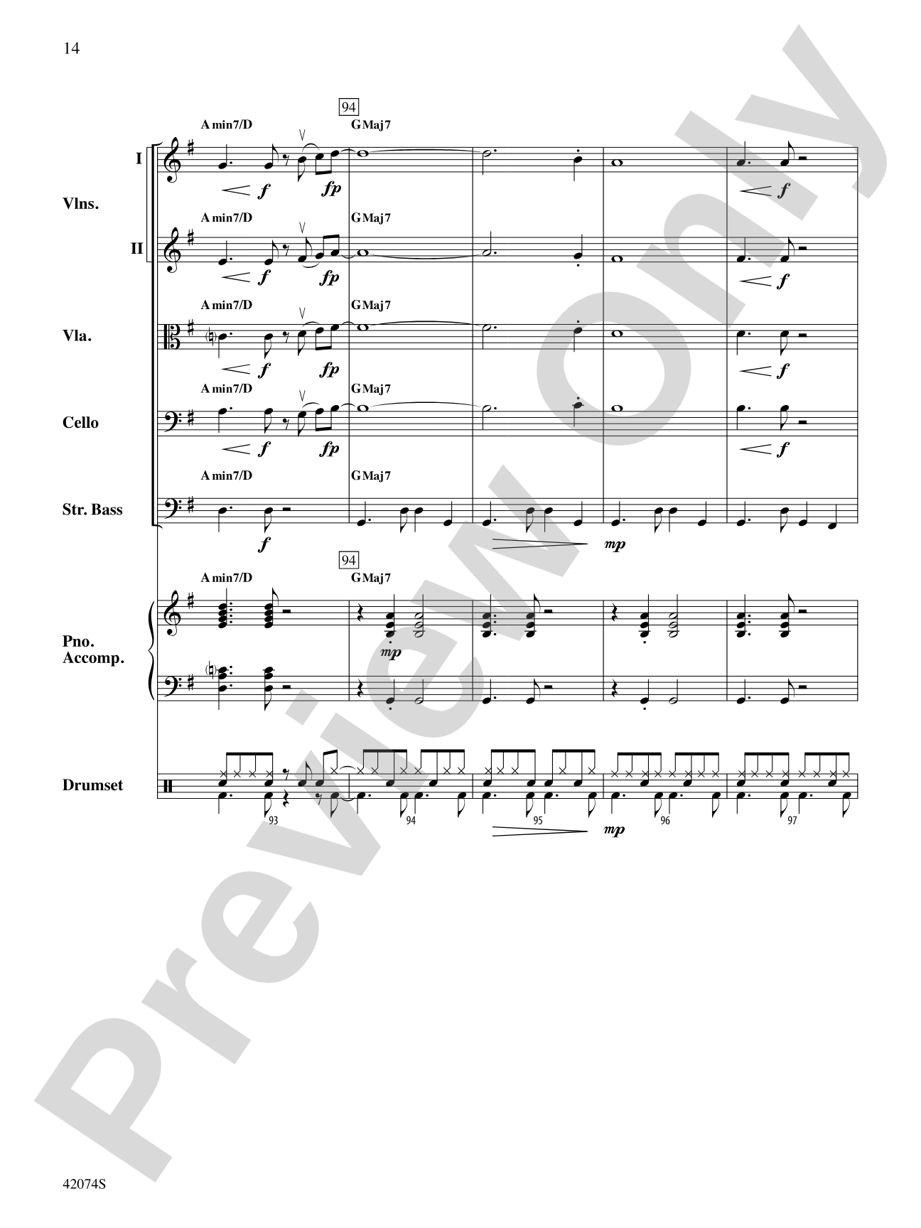 Road Trip to Rio: String Orchestra Conductor Score & Parts