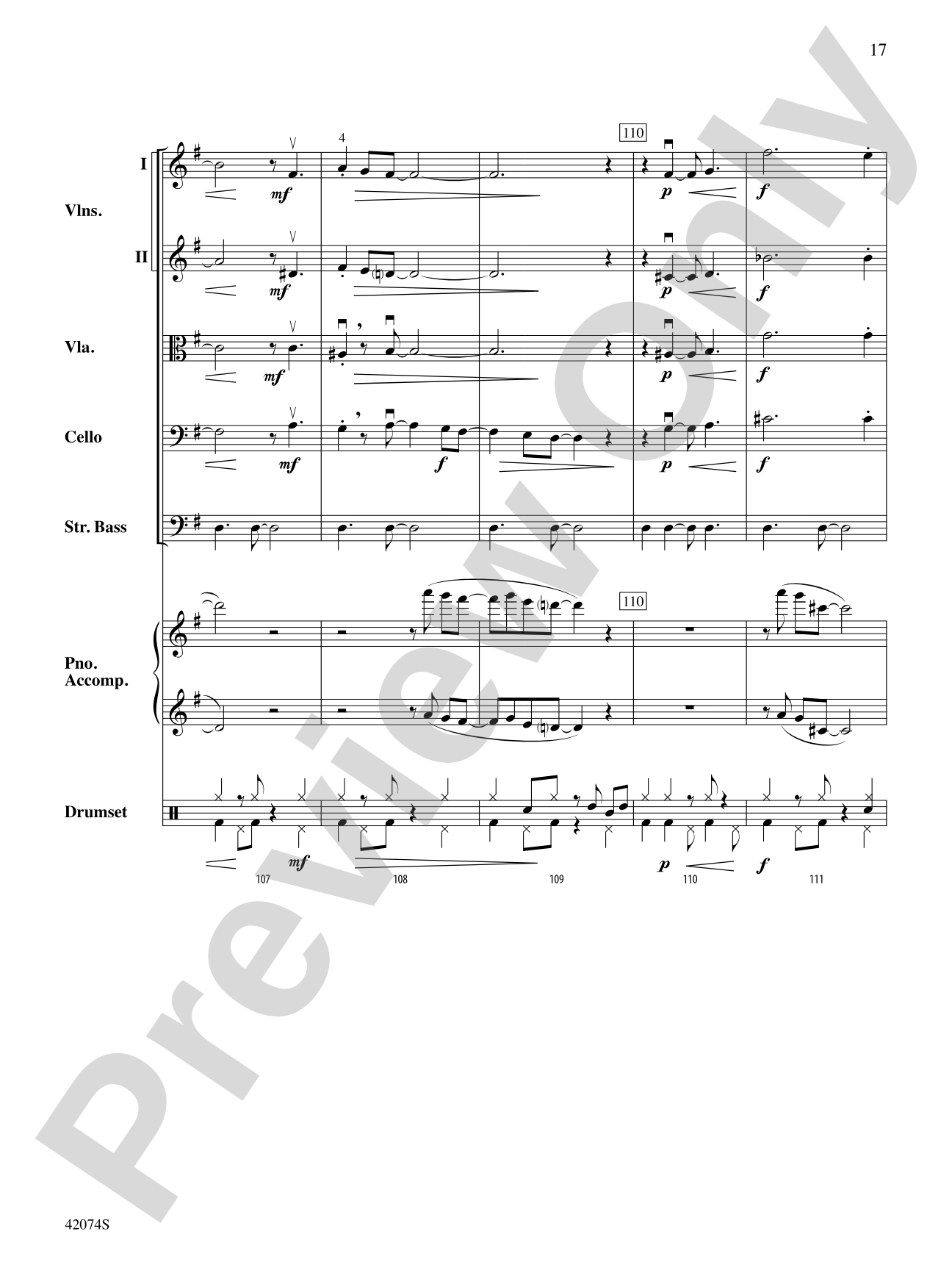 Road Trip to Rio: String Orchestra Conductor Score & Parts