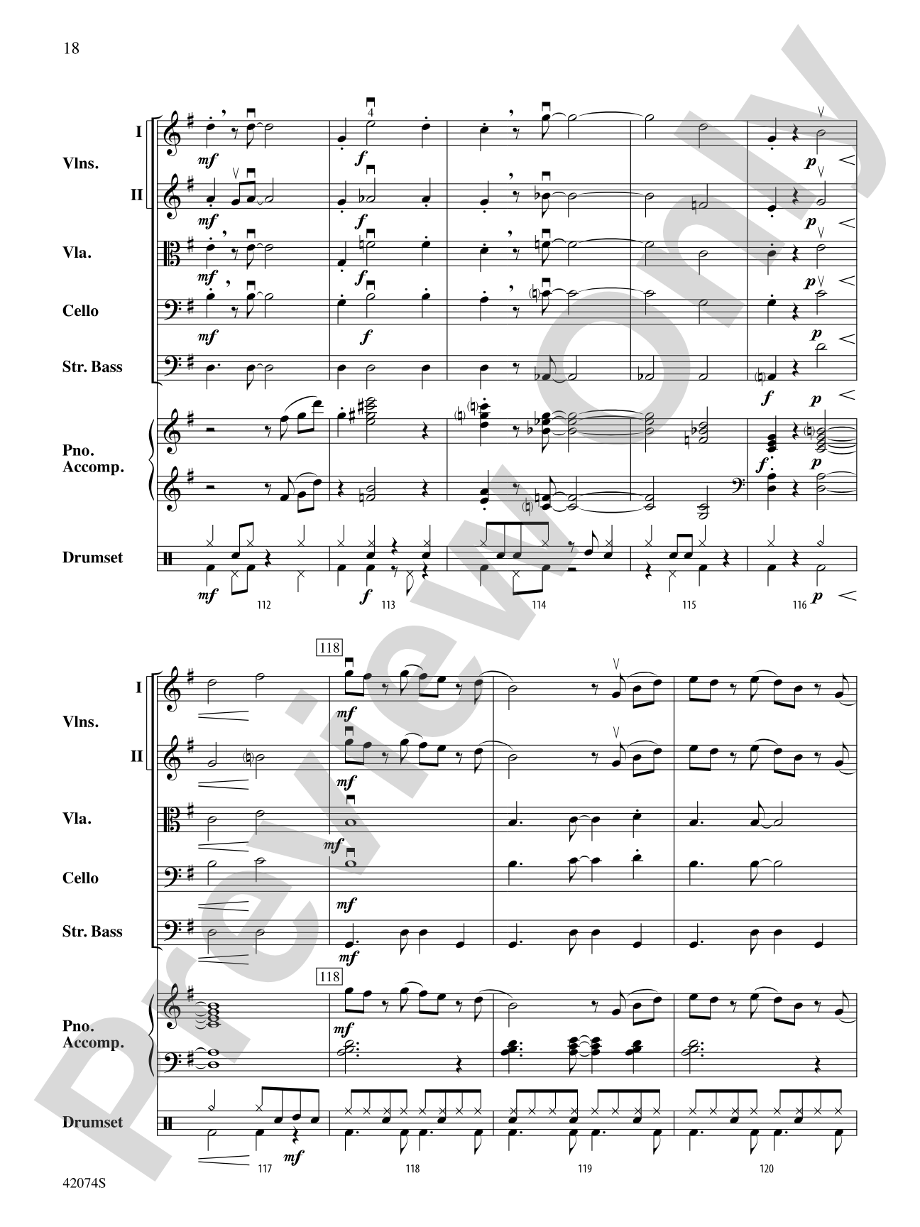Road Trip to Rio: String Orchestra Conductor Score & Parts