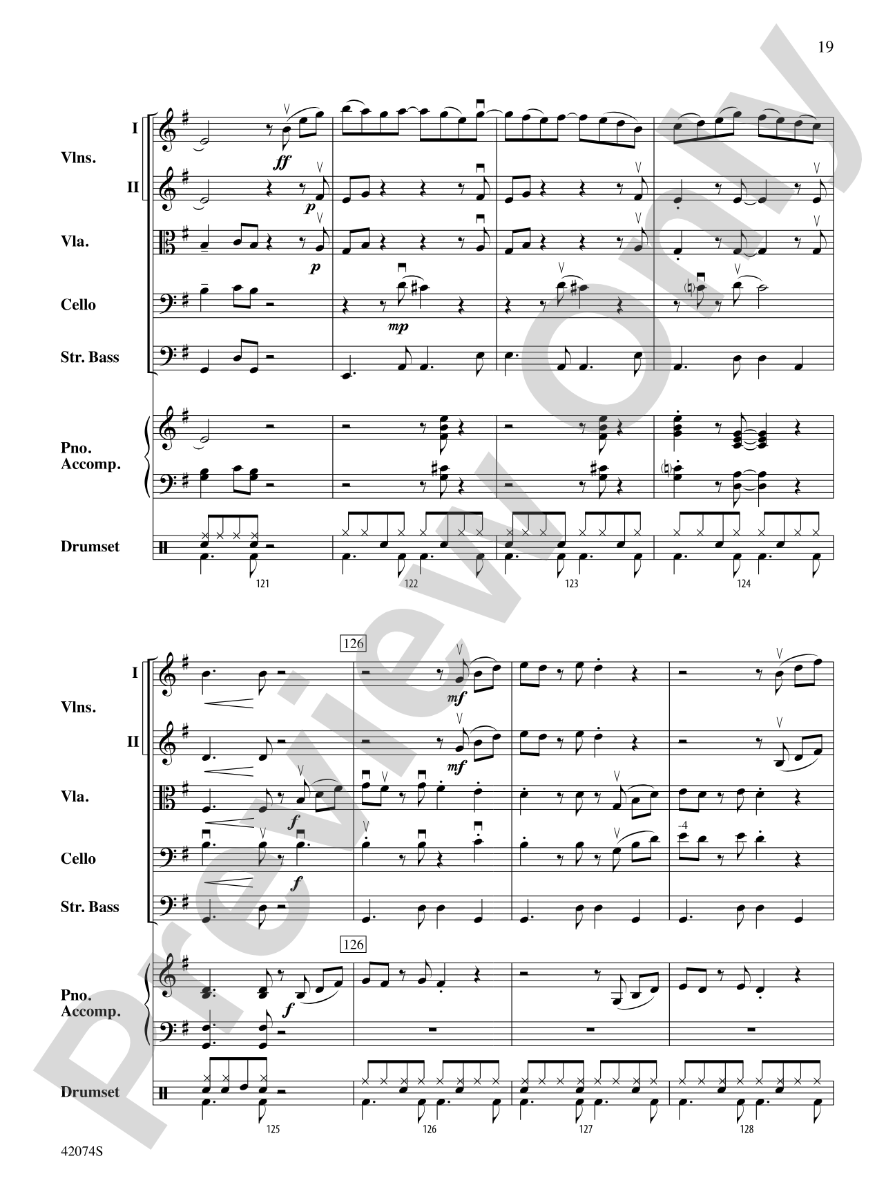 Road Trip to Rio: String Orchestra Conductor Score & Parts