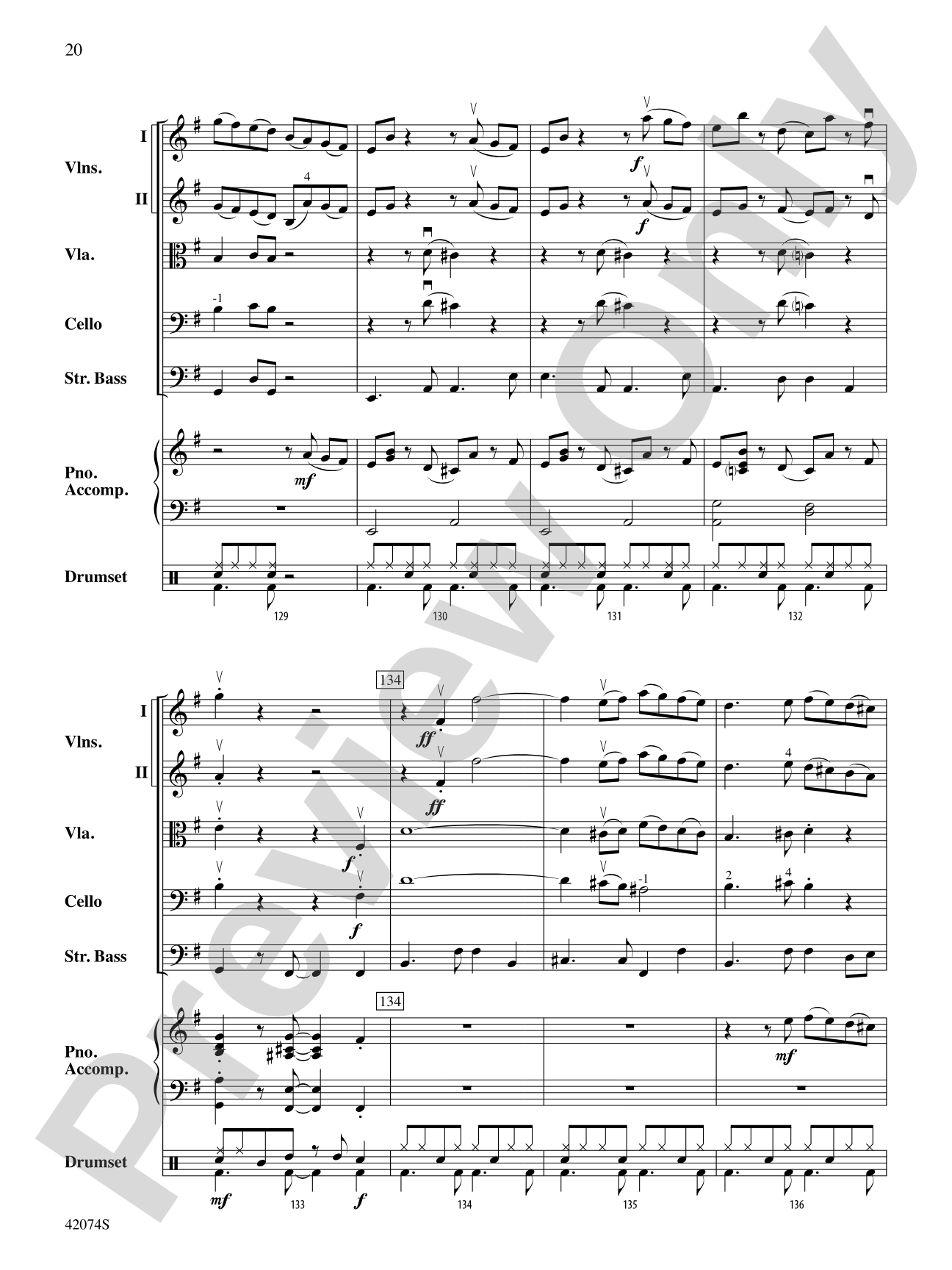 Road Trip to Rio: String Orchestra Conductor Score & Parts