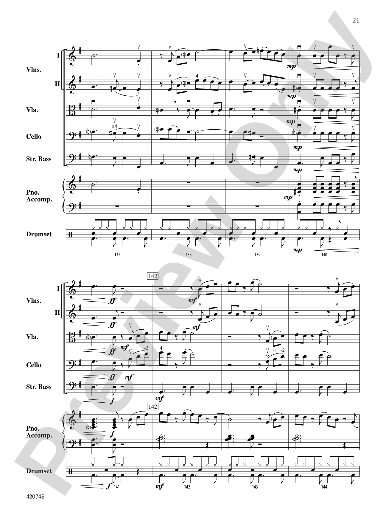 Road Trip to Rio: String Orchestra Conductor Score & Parts