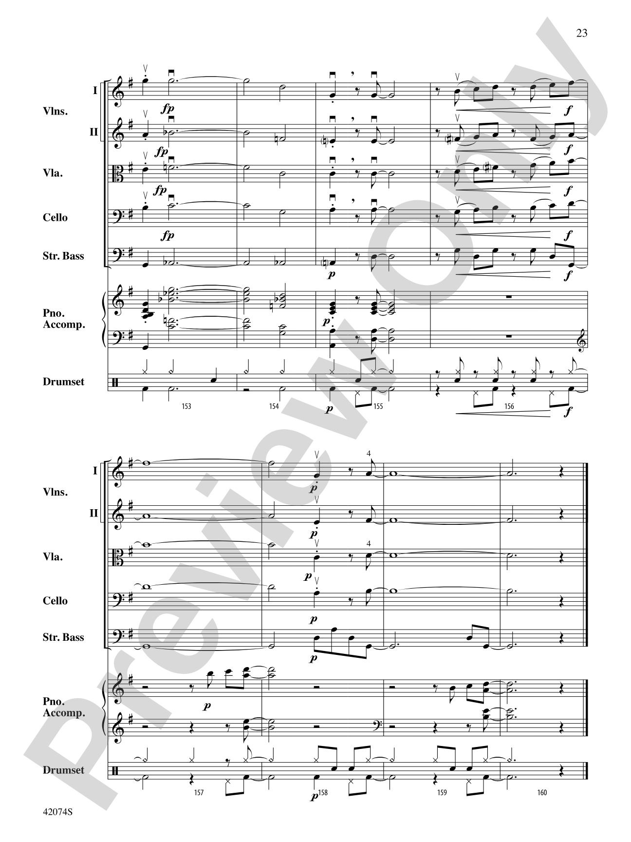 Road Trip to Rio: String Orchestra Conductor Score & Parts