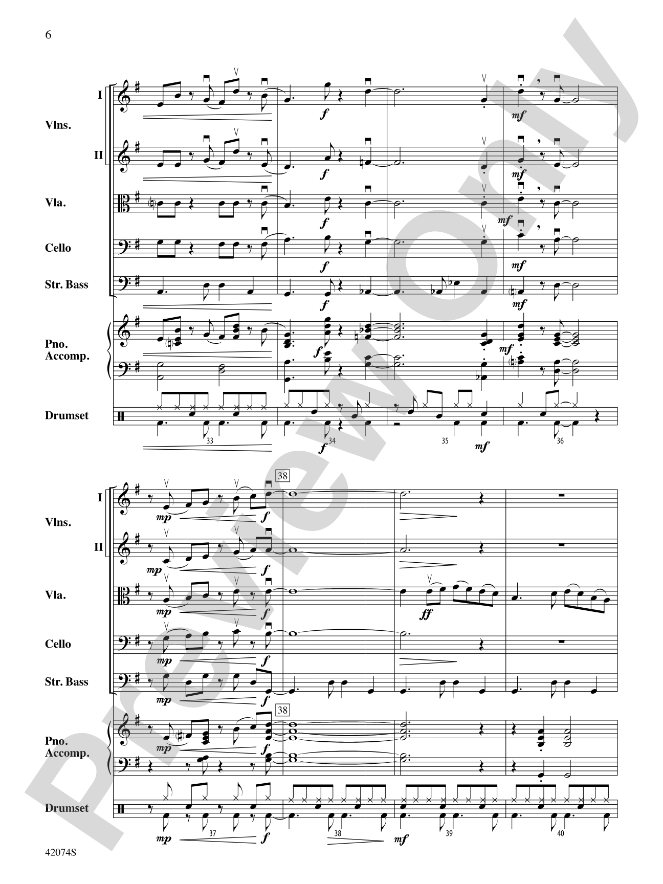 Road Trip to Rio: String Orchestra Conductor Score & Parts