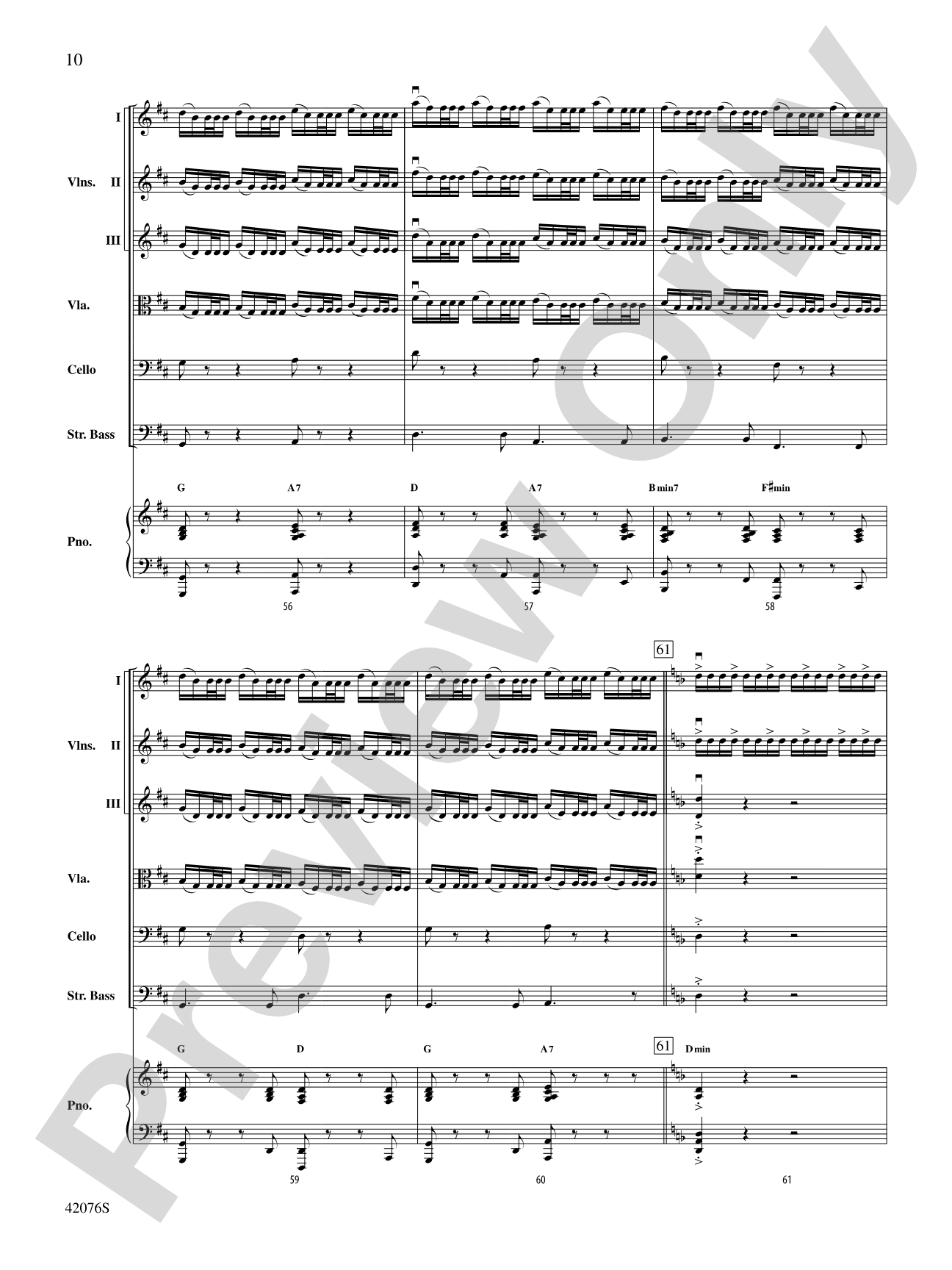 Celtic Canon: String Orchestra Conductor Score & Parts