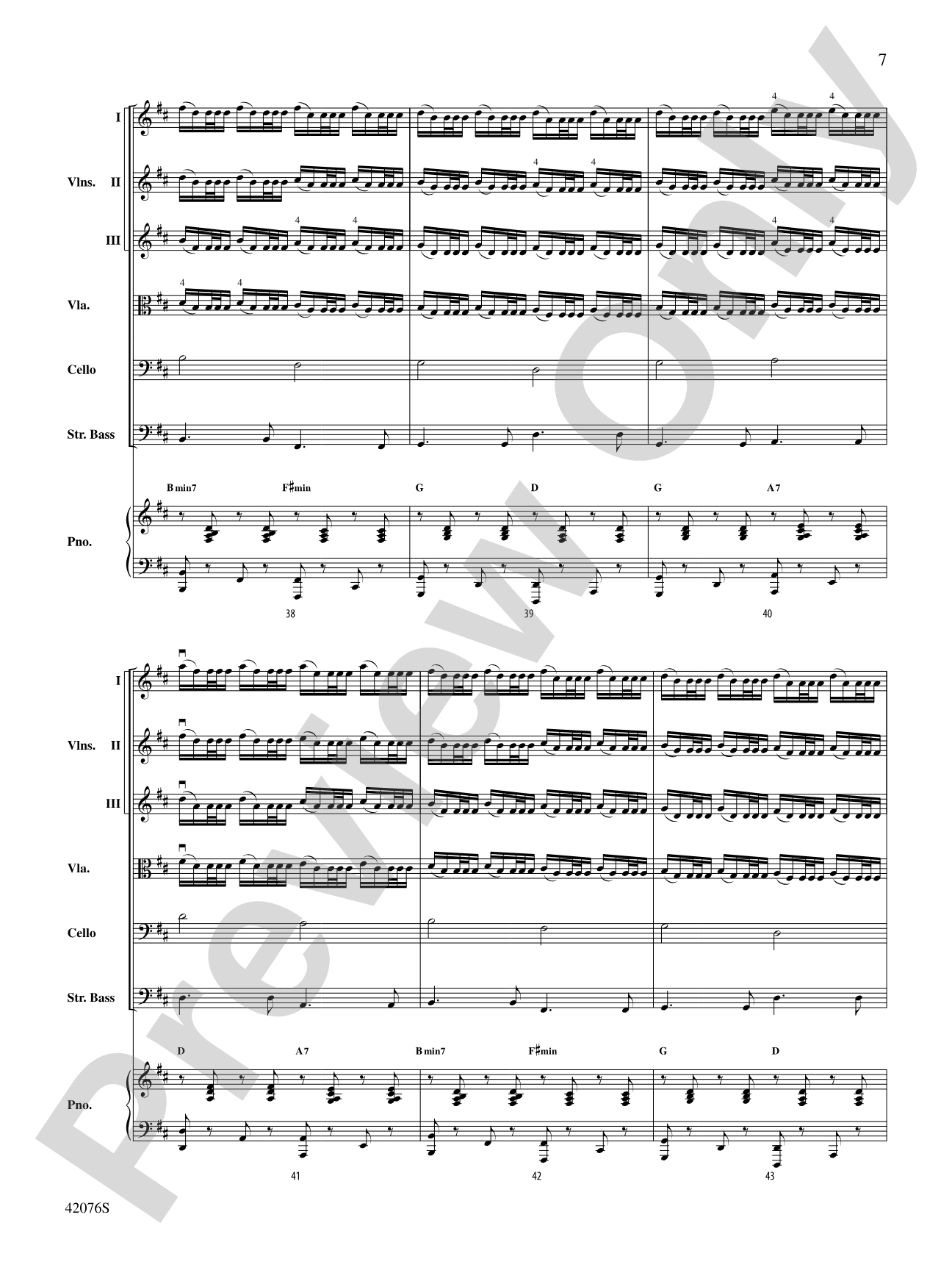 Celtic Canon: String Orchestra Conductor Score & Parts