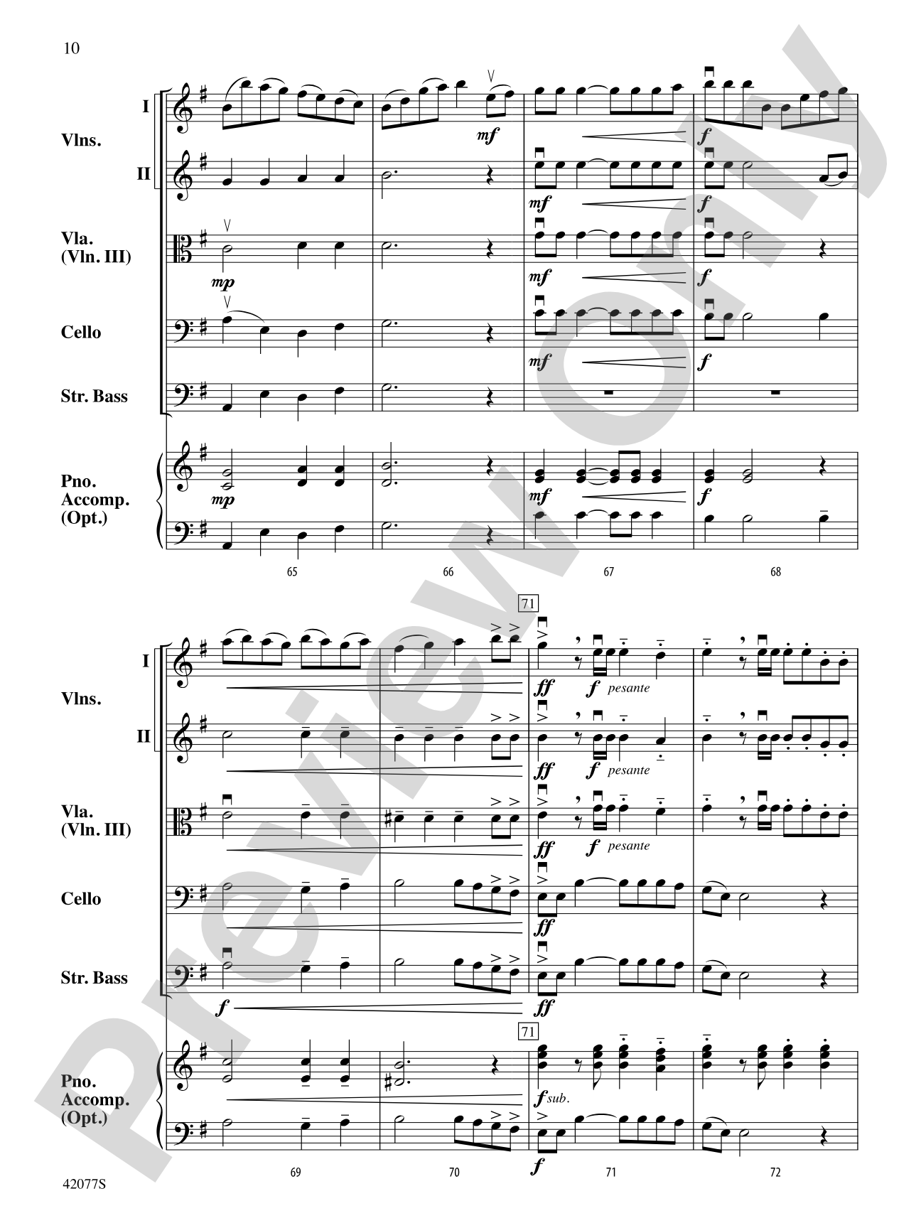 The Explorers: String Orchestra Conductor Score & Parts