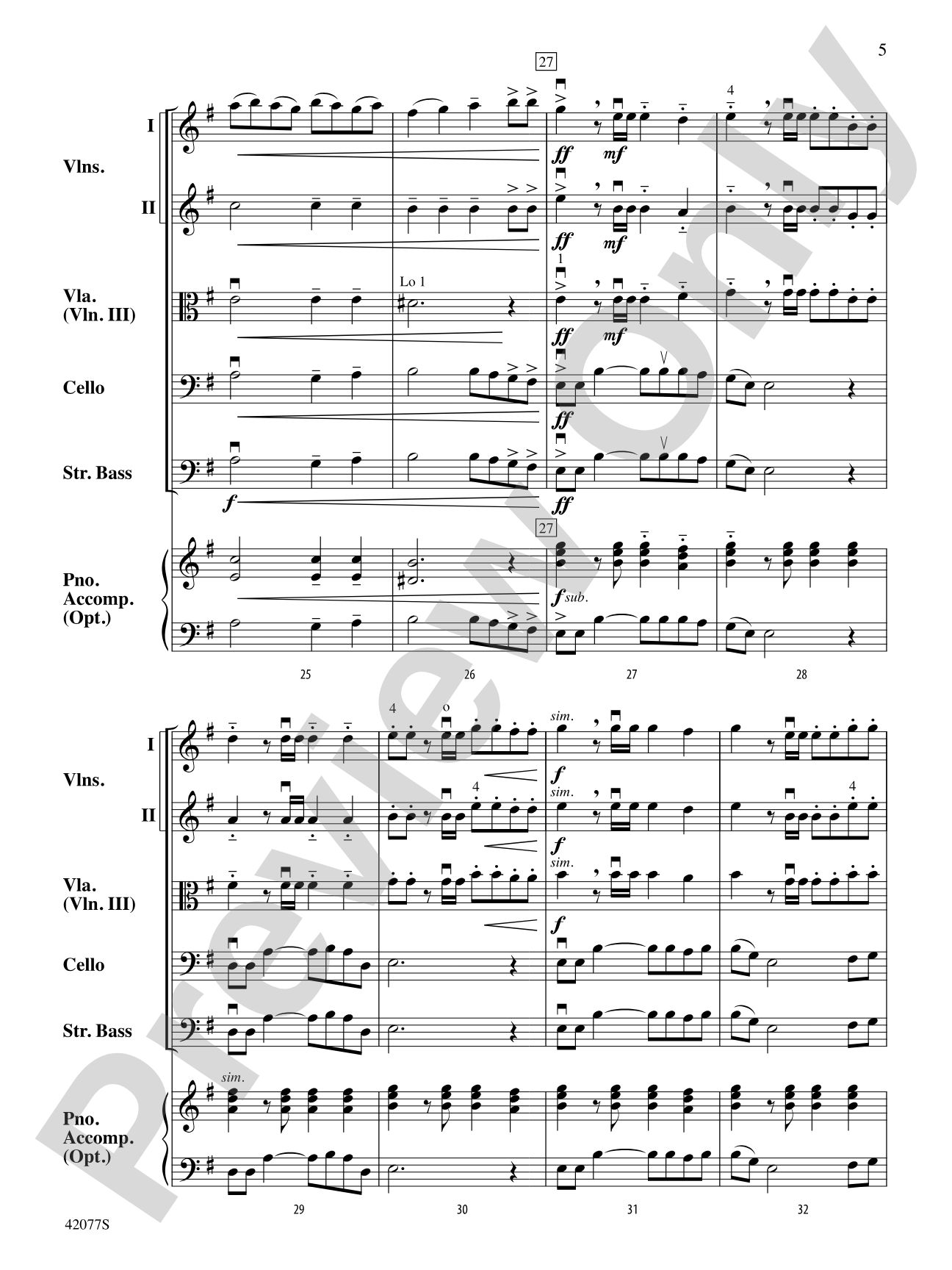 The Explorers: String Orchestra Conductor Score & Parts