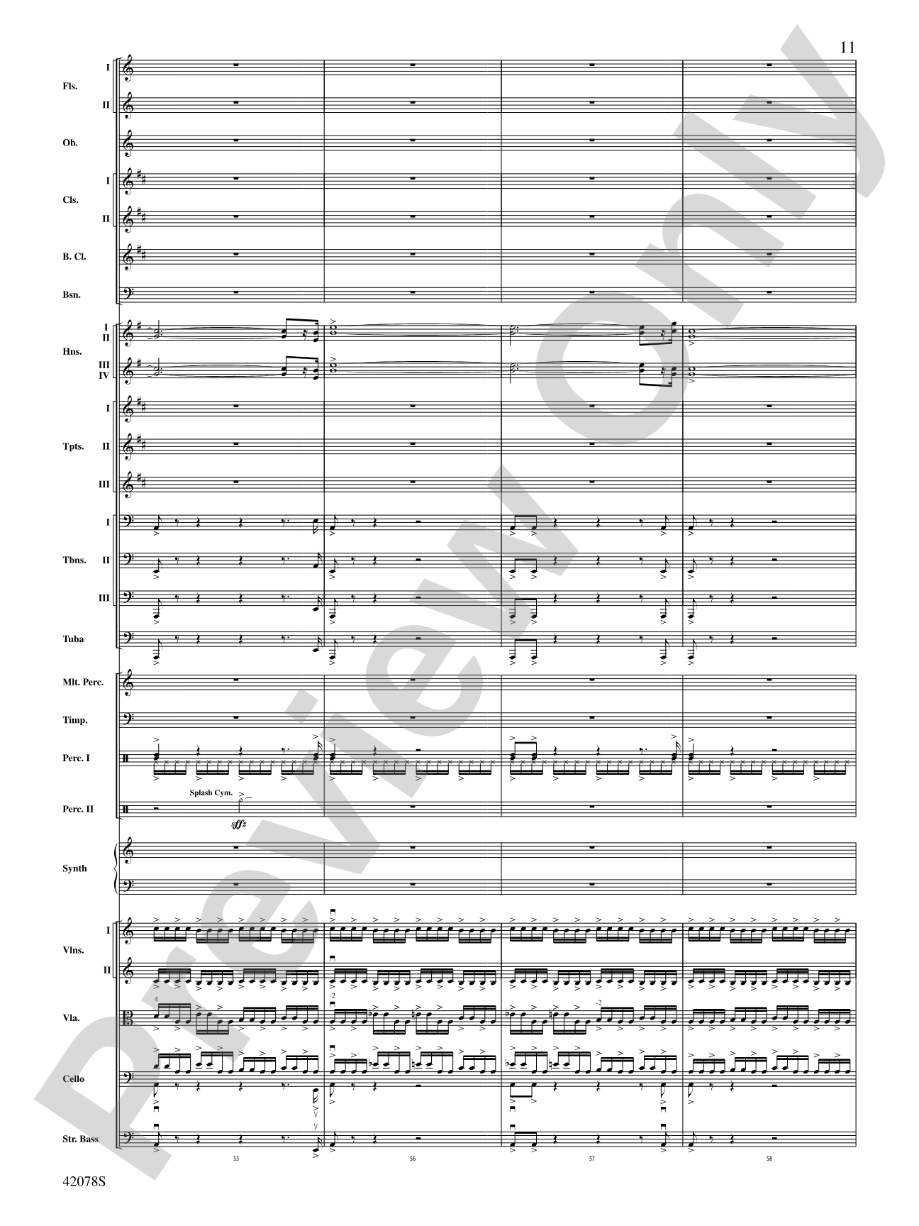 Man of Steel, Selections from: Full Orchestra Conductor Score & Parts