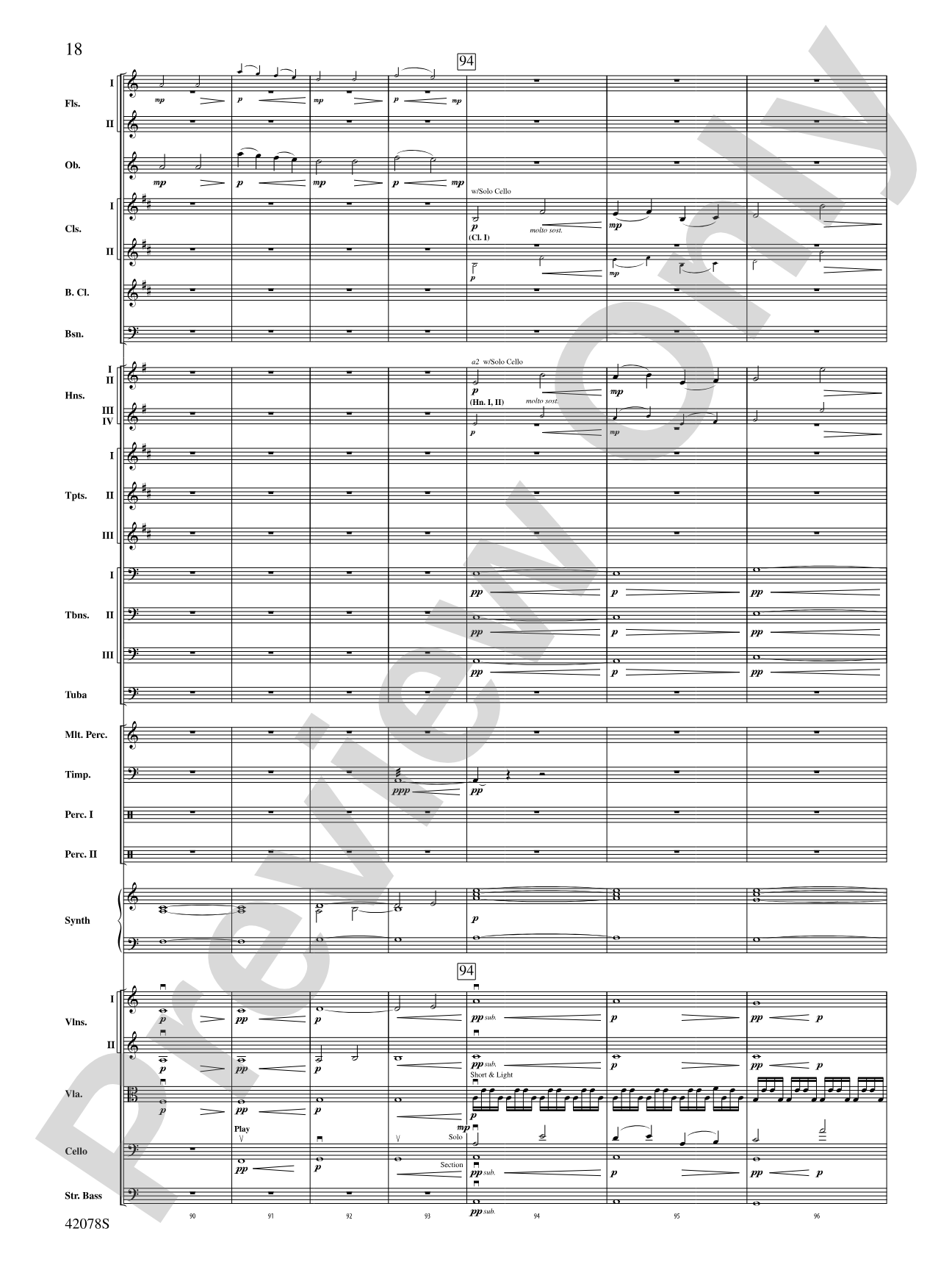 Man of Steel, Selections from: Full Orchestra Conductor Score & Parts