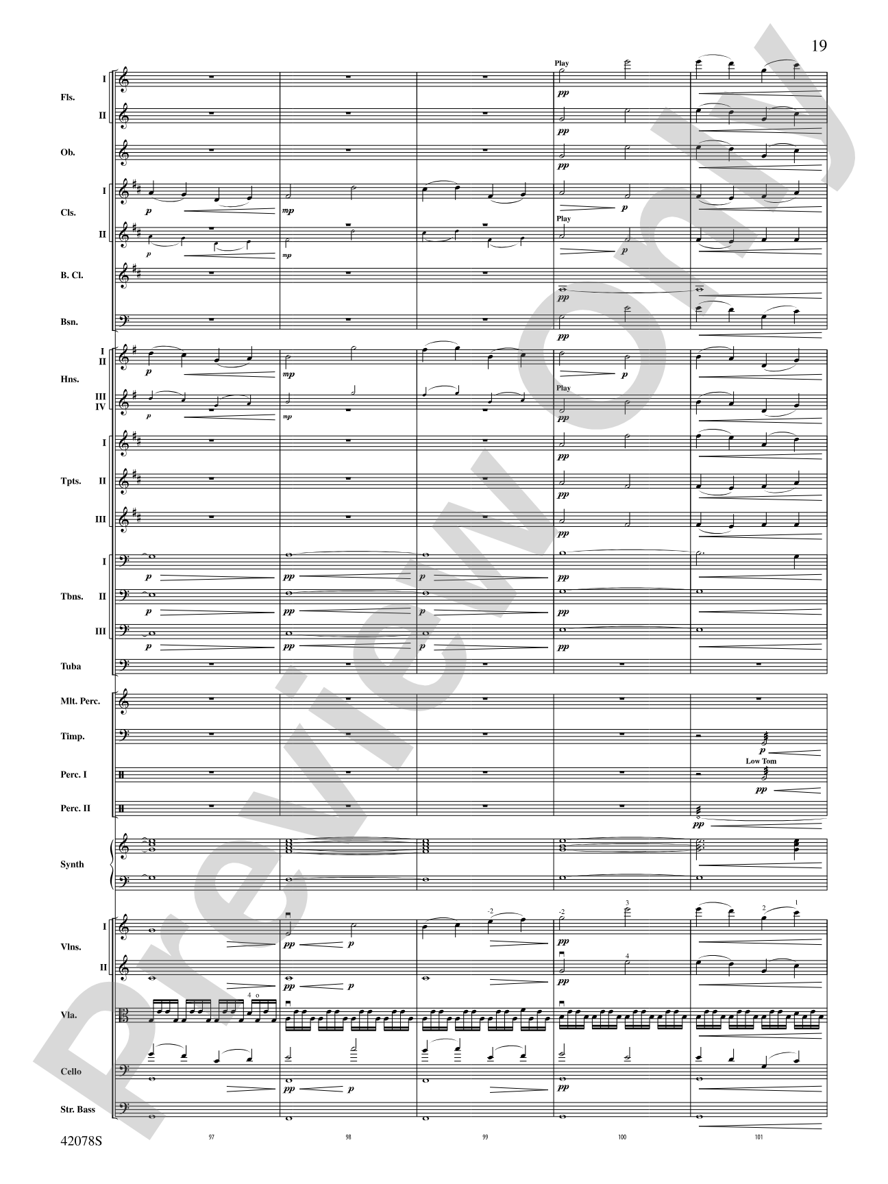 Man of Steel, Selections from: Full Orchestra Conductor Score & Parts