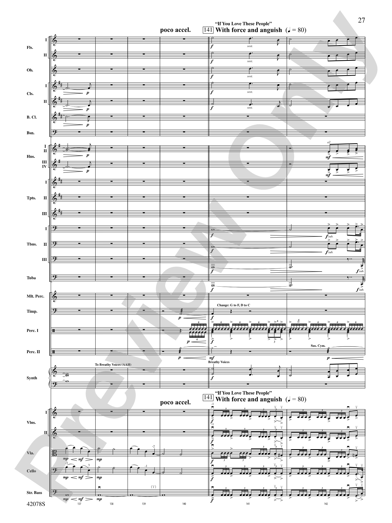 Man of Steel, Selections from: Full Orchestra Conductor Score & Parts
