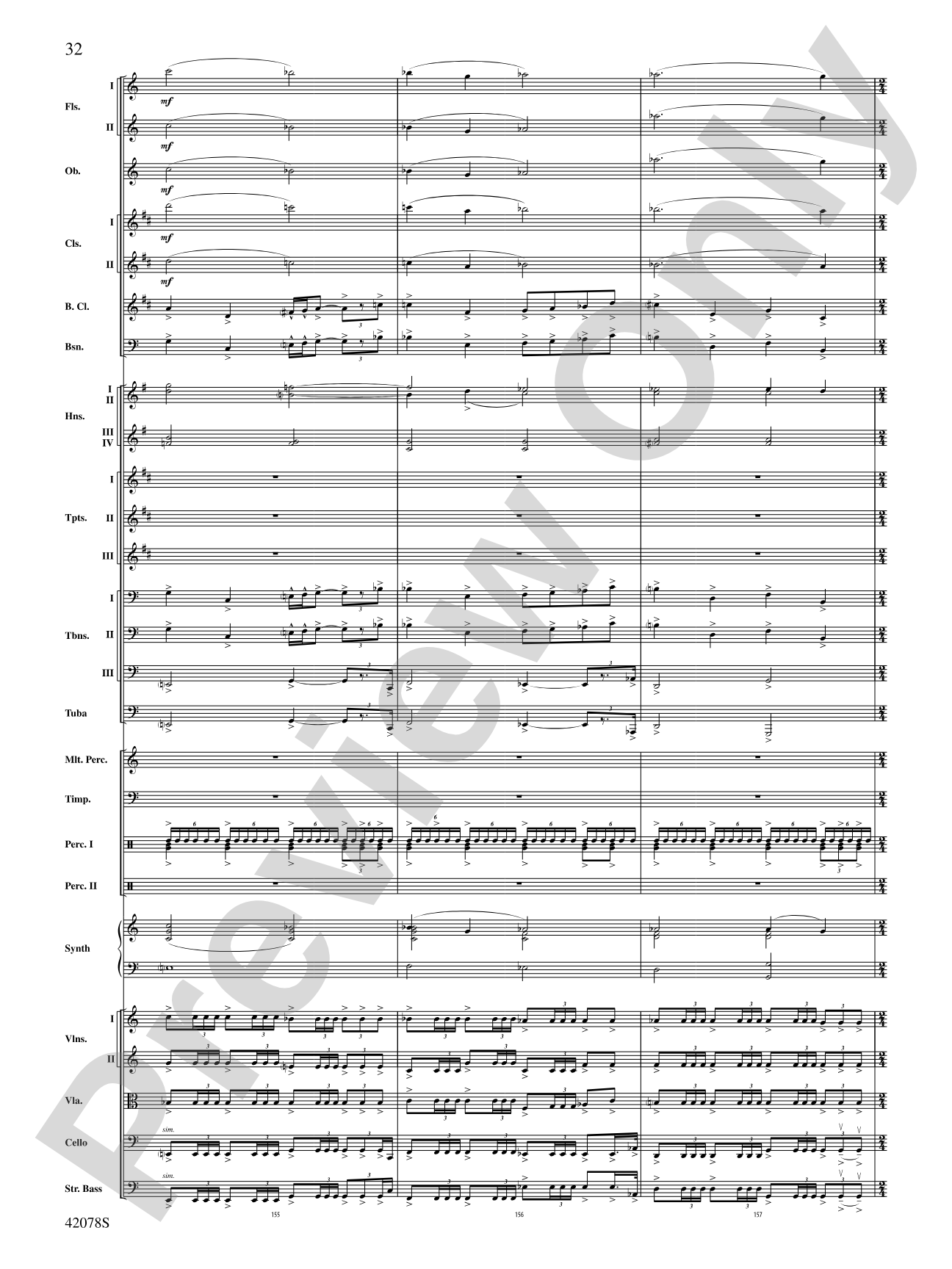 Man of Steel, Selections from: Full Orchestra Conductor Score & Parts