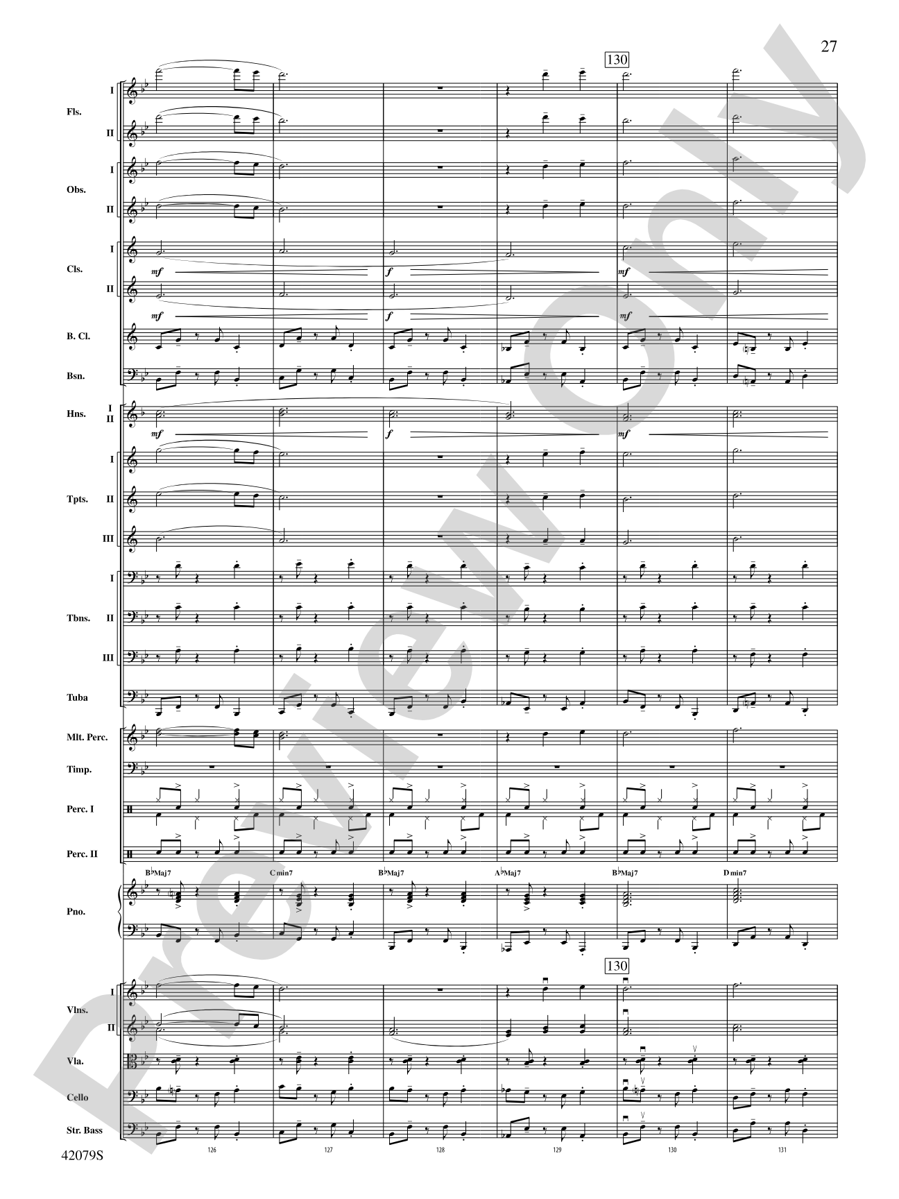 Tower of Power Greatest Hits: Full Orchestra Conductor Score & Parts