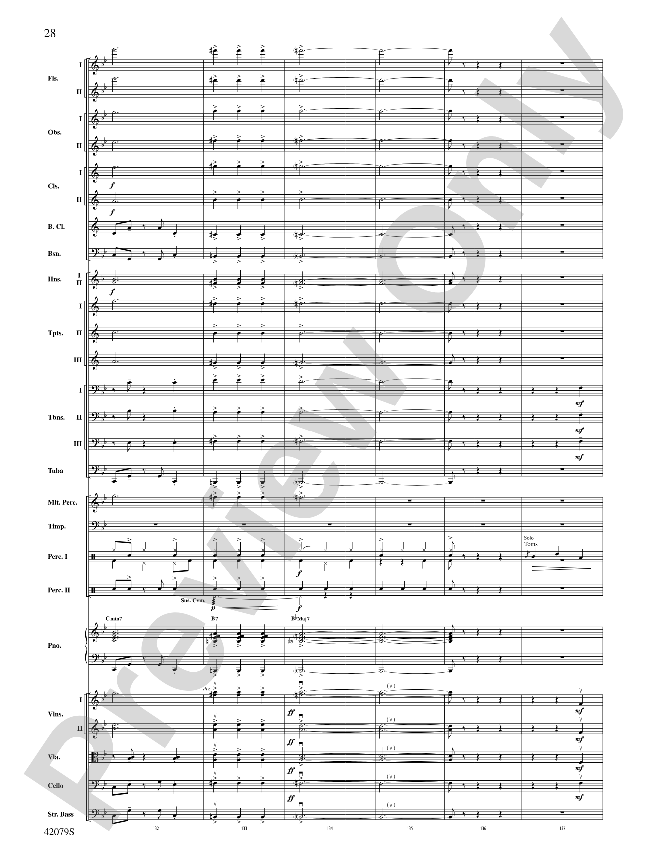 Tower of Power Greatest Hits: Full Orchestra Conductor Score & Parts