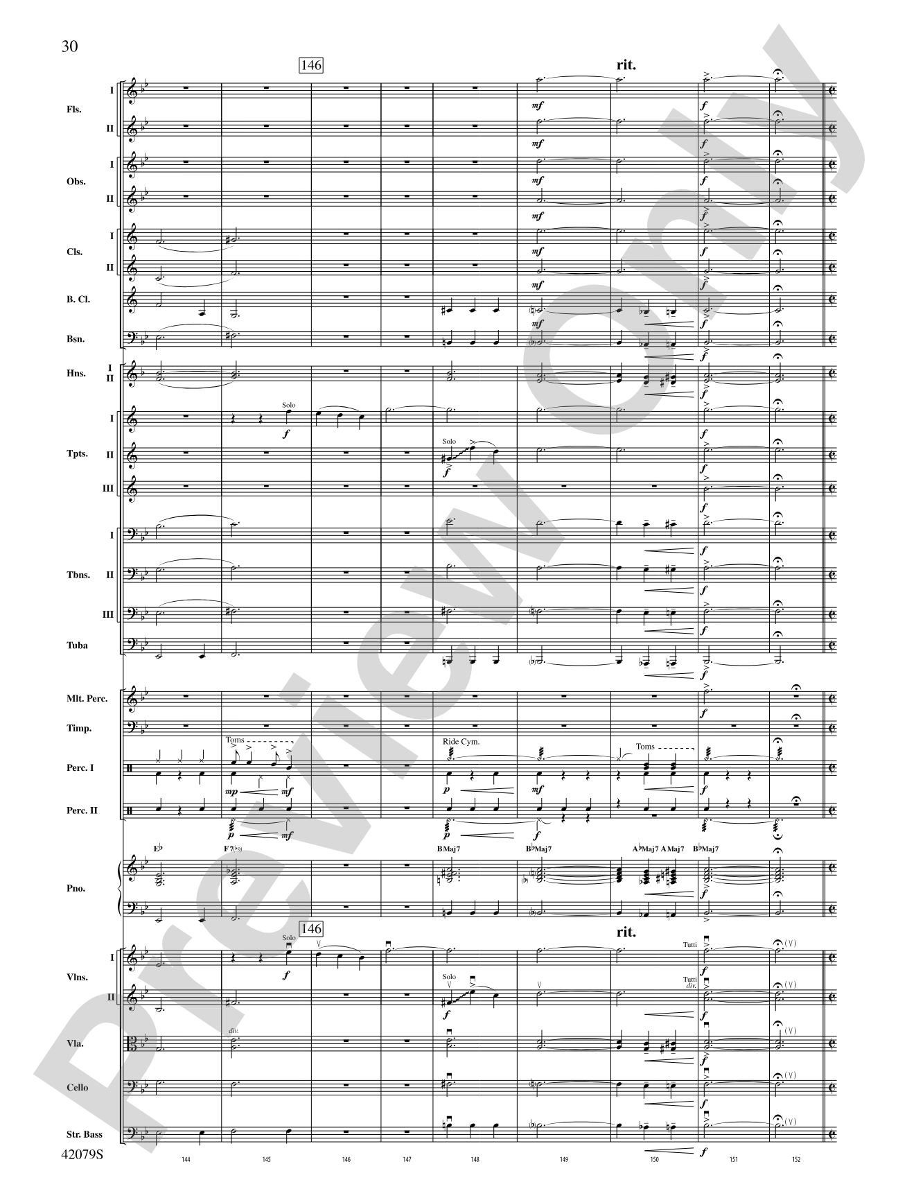 Tower of Power Greatest Hits: Full Orchestra Conductor Score & Parts