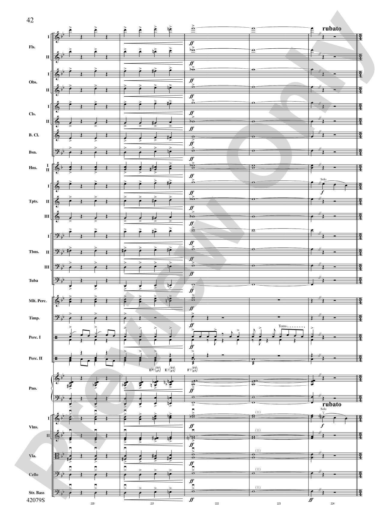Tower of Power Greatest Hits: Full Orchestra Conductor Score & Parts