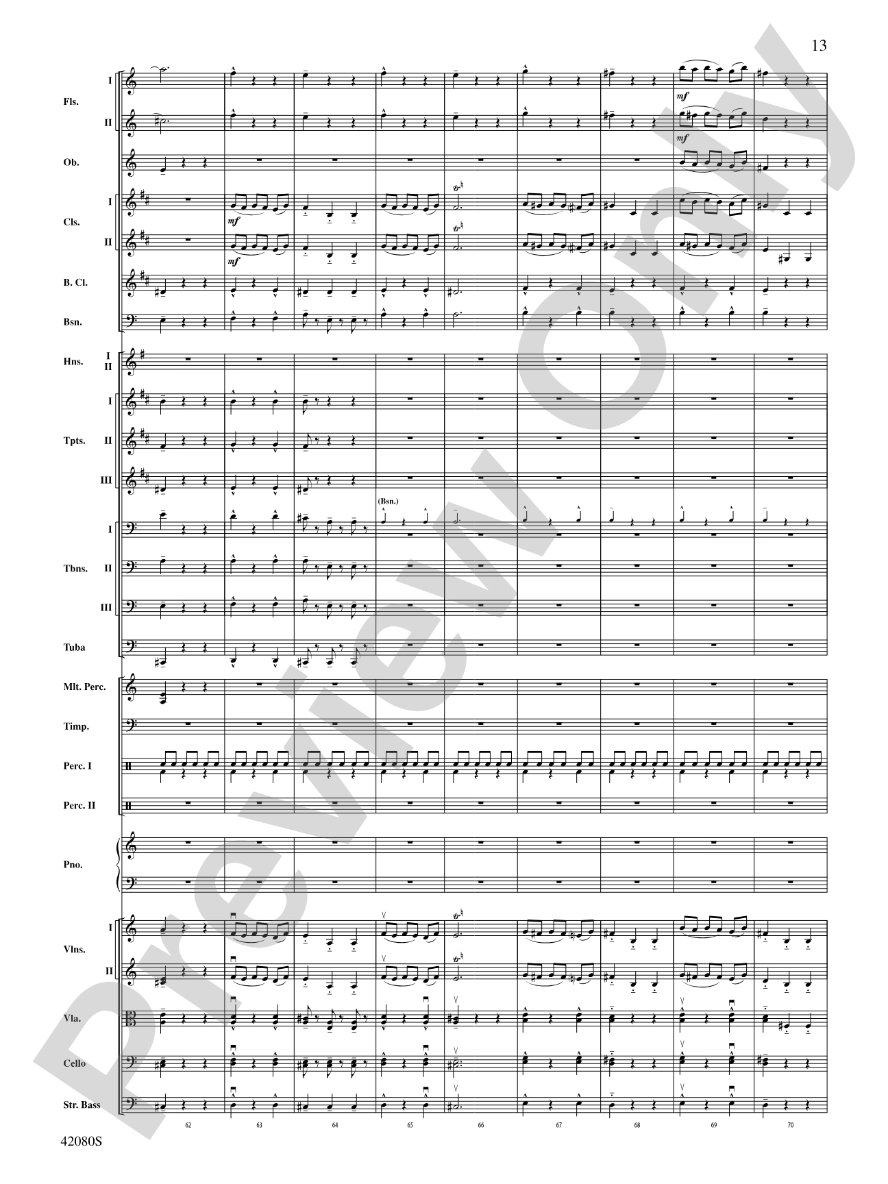 Suite from The Hobbit: The Desolation of Smaug: Full Orchestra Conductor Score & Parts