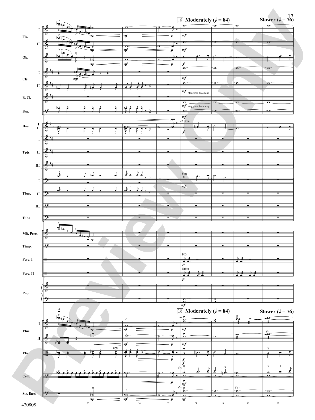 Suite from The Hobbit: The Desolation of Smaug: Full Orchestra Conductor Score & Parts