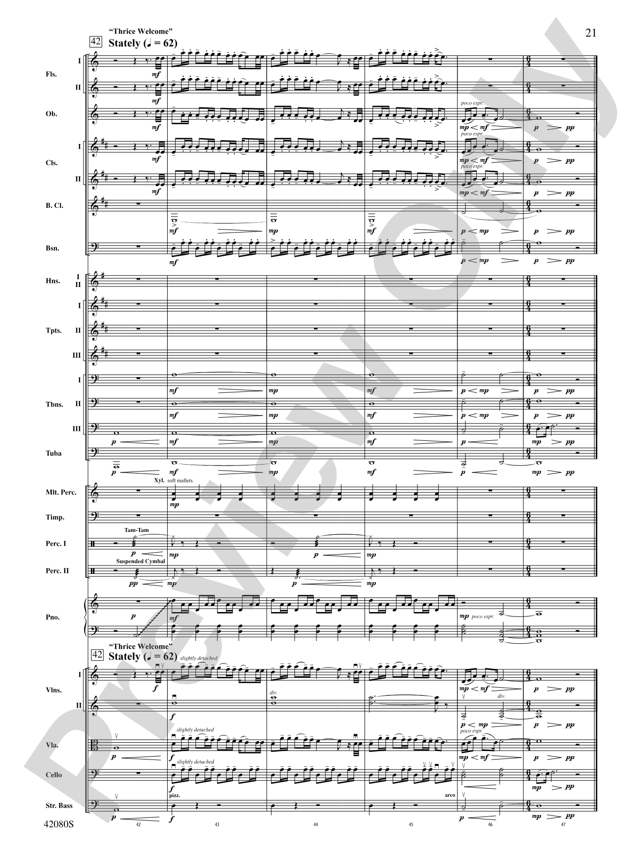 Suite from The Hobbit: The Desolation of Smaug: Full Orchestra Conductor Score & Parts