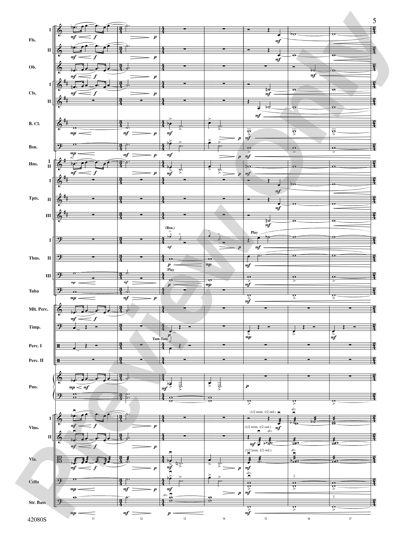 Suite from The Hobbit: The Desolation of Smaug: Full Orchestra Conductor Score & Parts