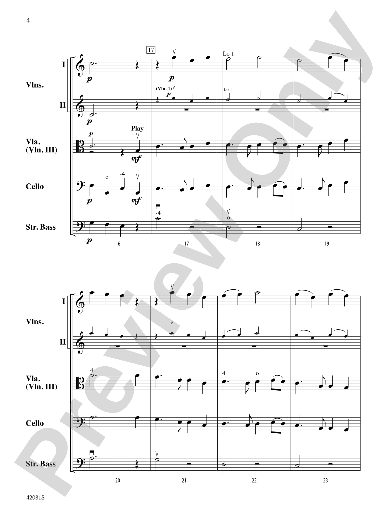 Auld Lang Syne: String Orchestra Conductor Score & Parts