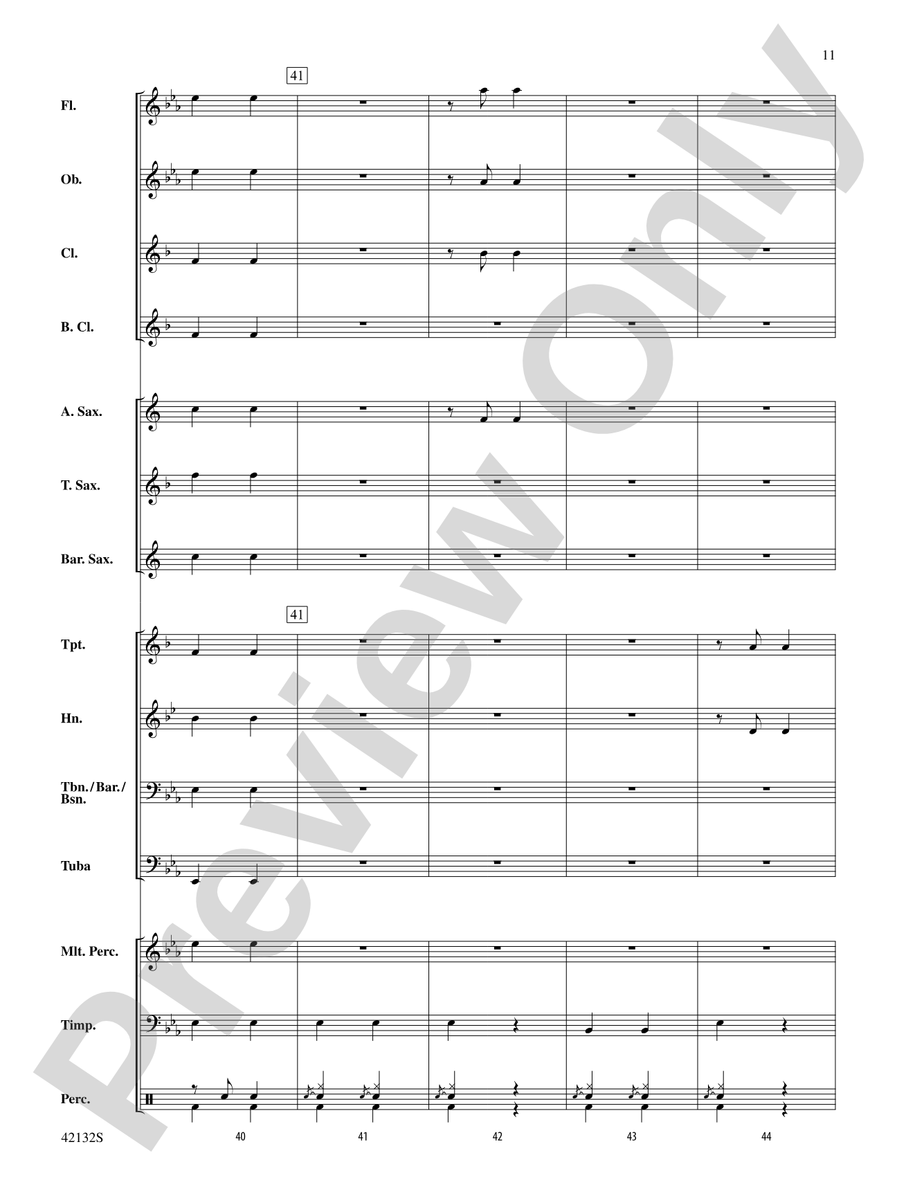 Bingo: Concert Band Conductor Score & Parts