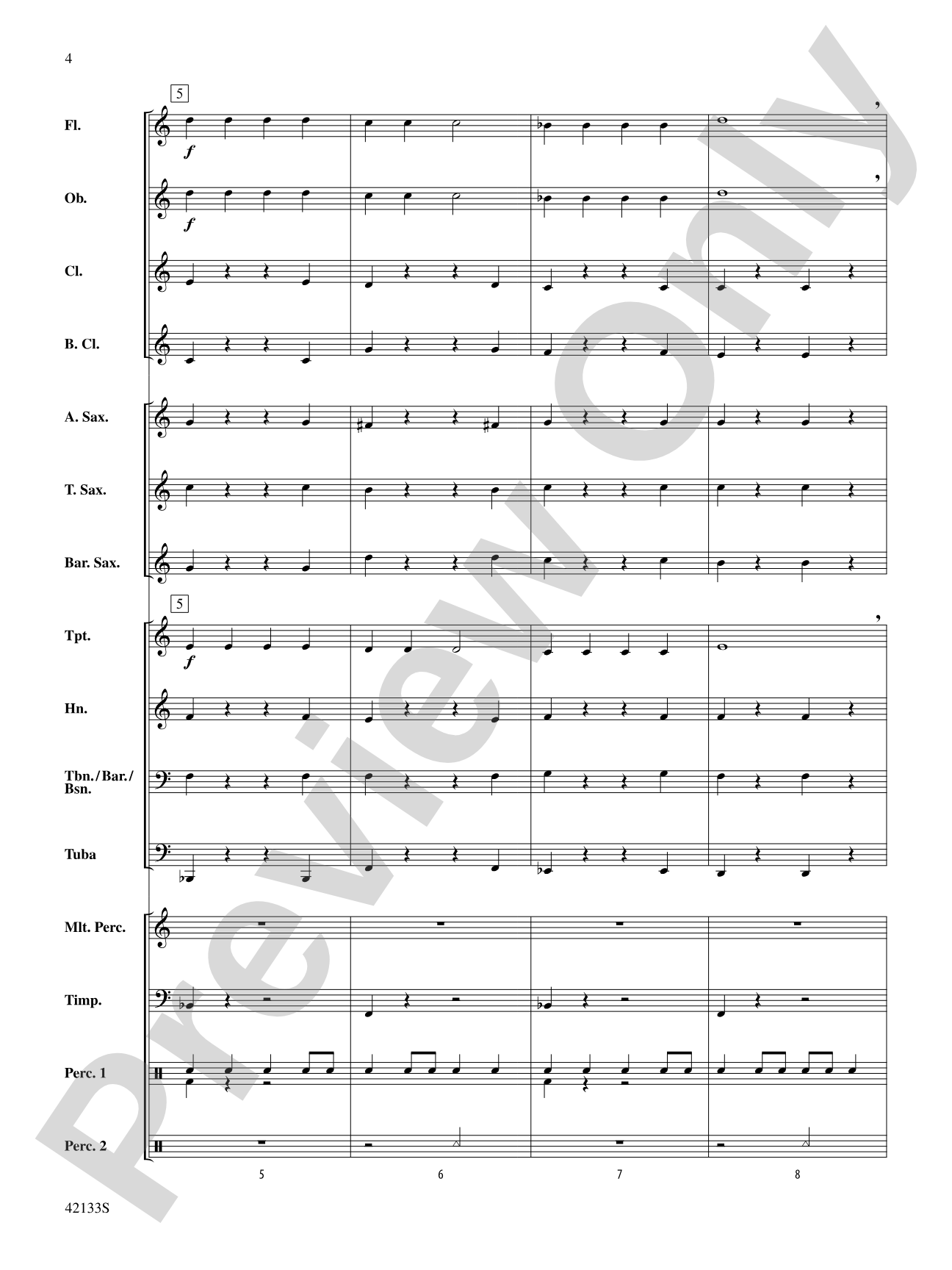 Santa's in the House!: Concert Band Conductor Score & Parts