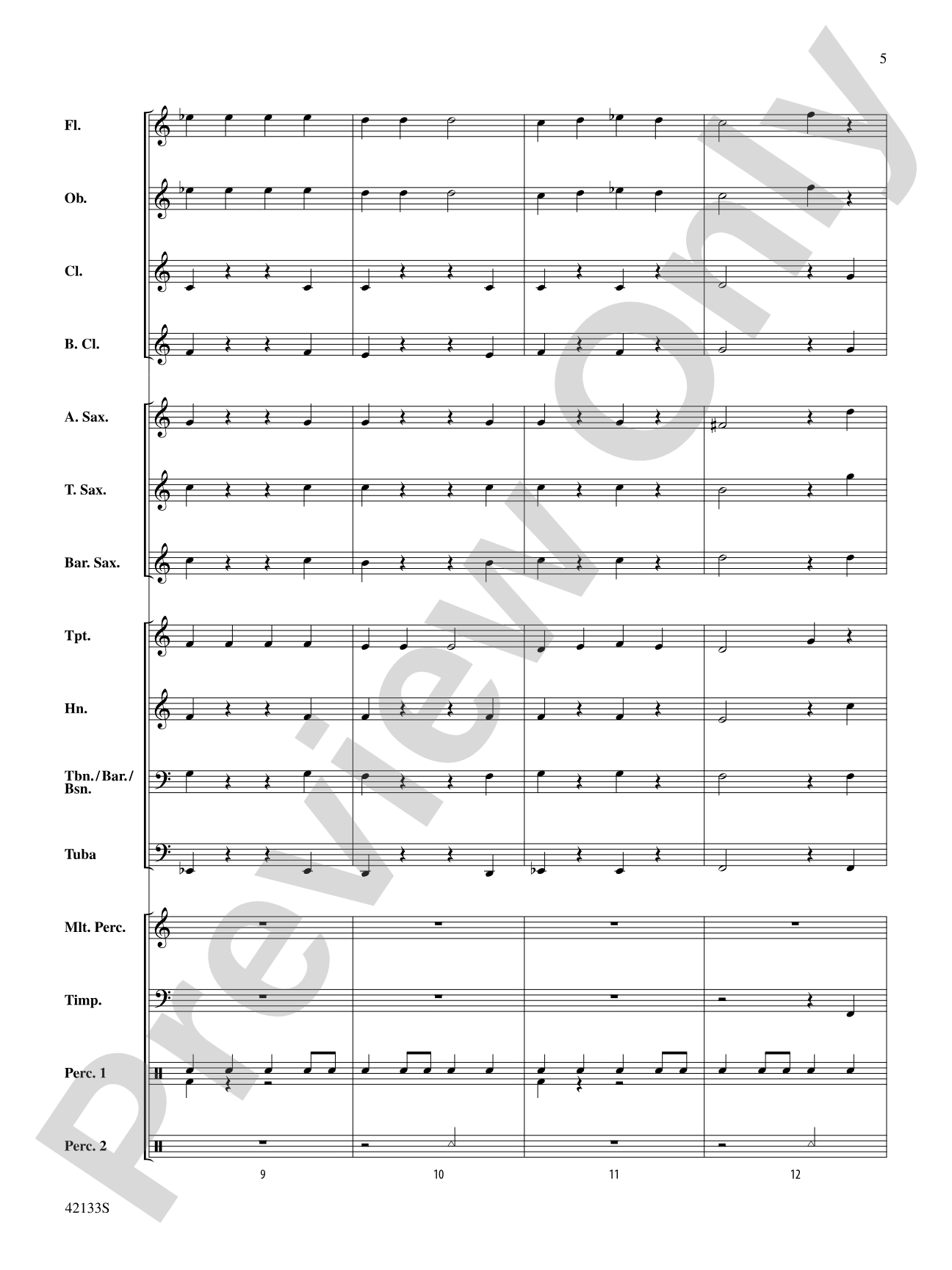 Santa's in the House!: Concert Band Conductor Score & Parts