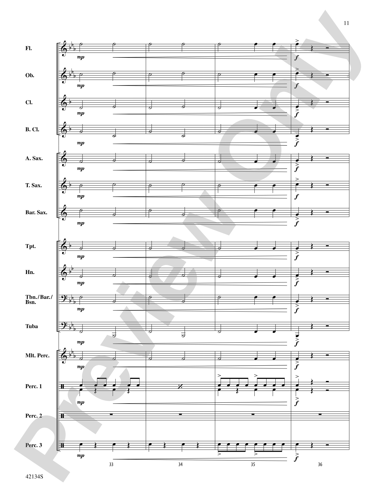 Warp Speed: Concert Band Conductor Score & Parts